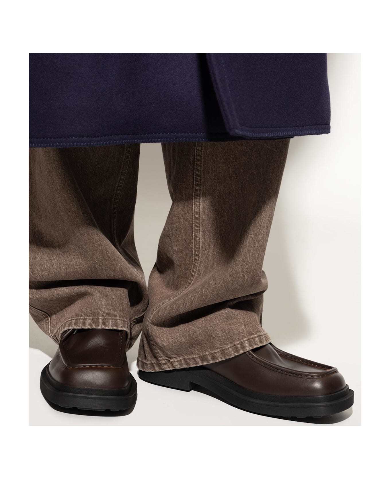 Bottega Veneta 
ben
 Leather Shoes - BROWN