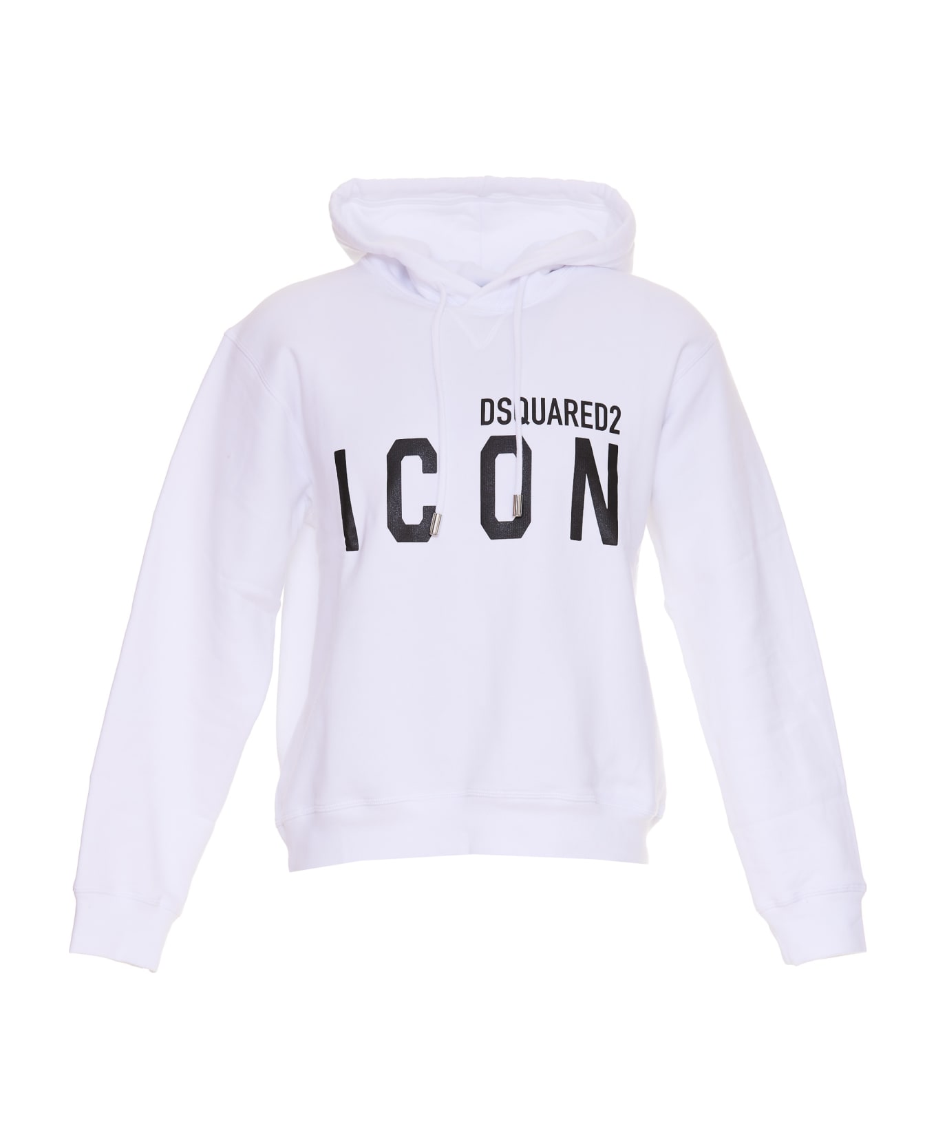 Dsquared2 Icon Hoodie - WHITE