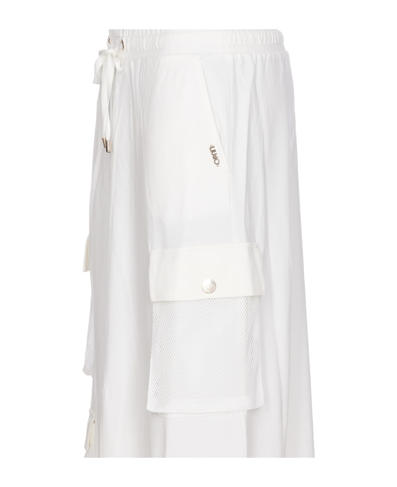 Liu-Jo Long Skirt - White