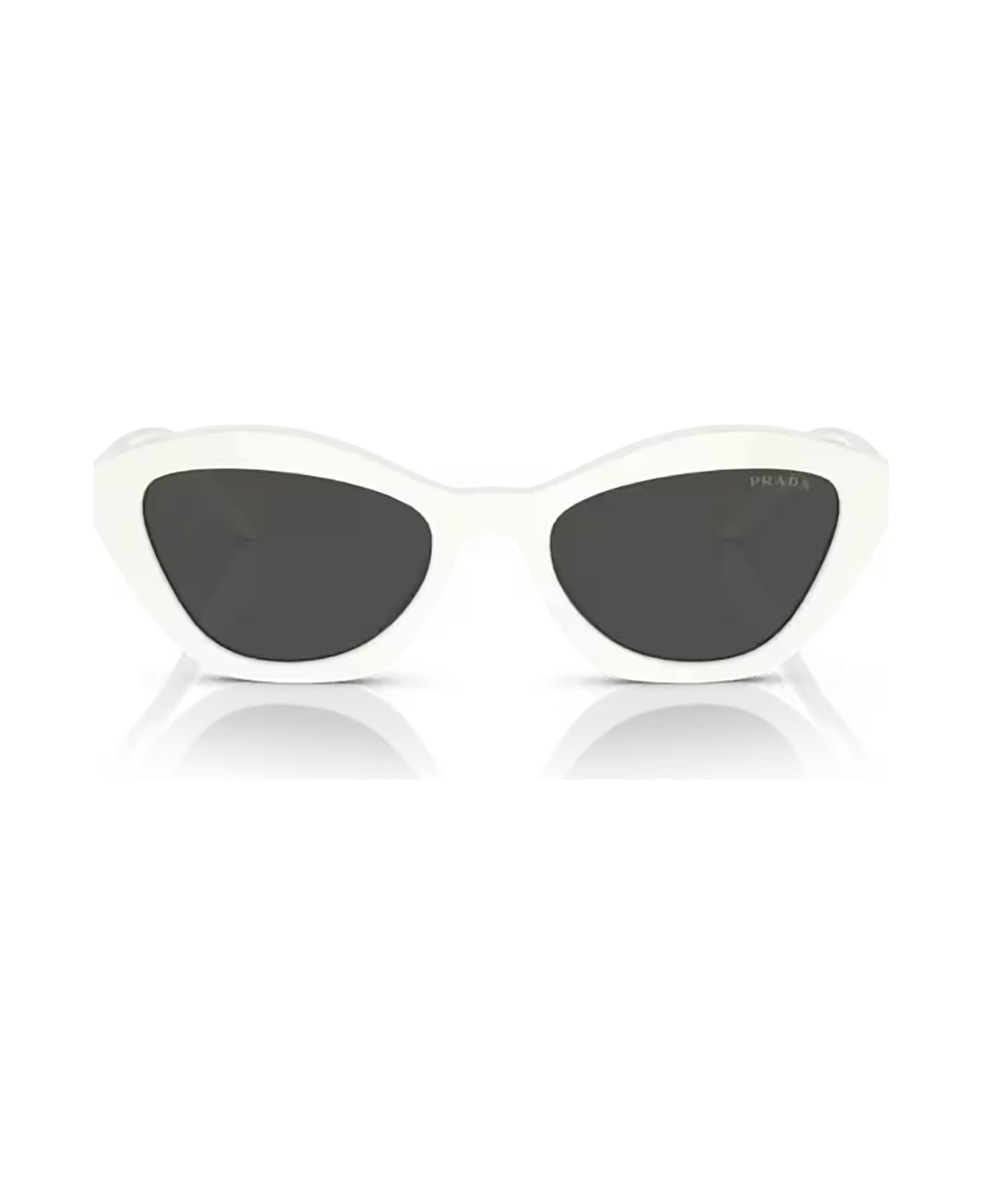 Prada Eyewear Pr A02s White Sunglasses - White