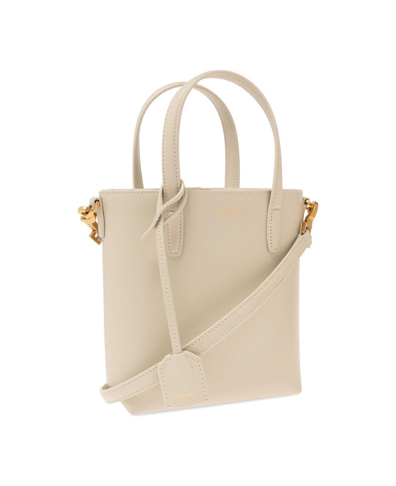 Saint Laurent Mini Toy Shopping Bag - BEIGE