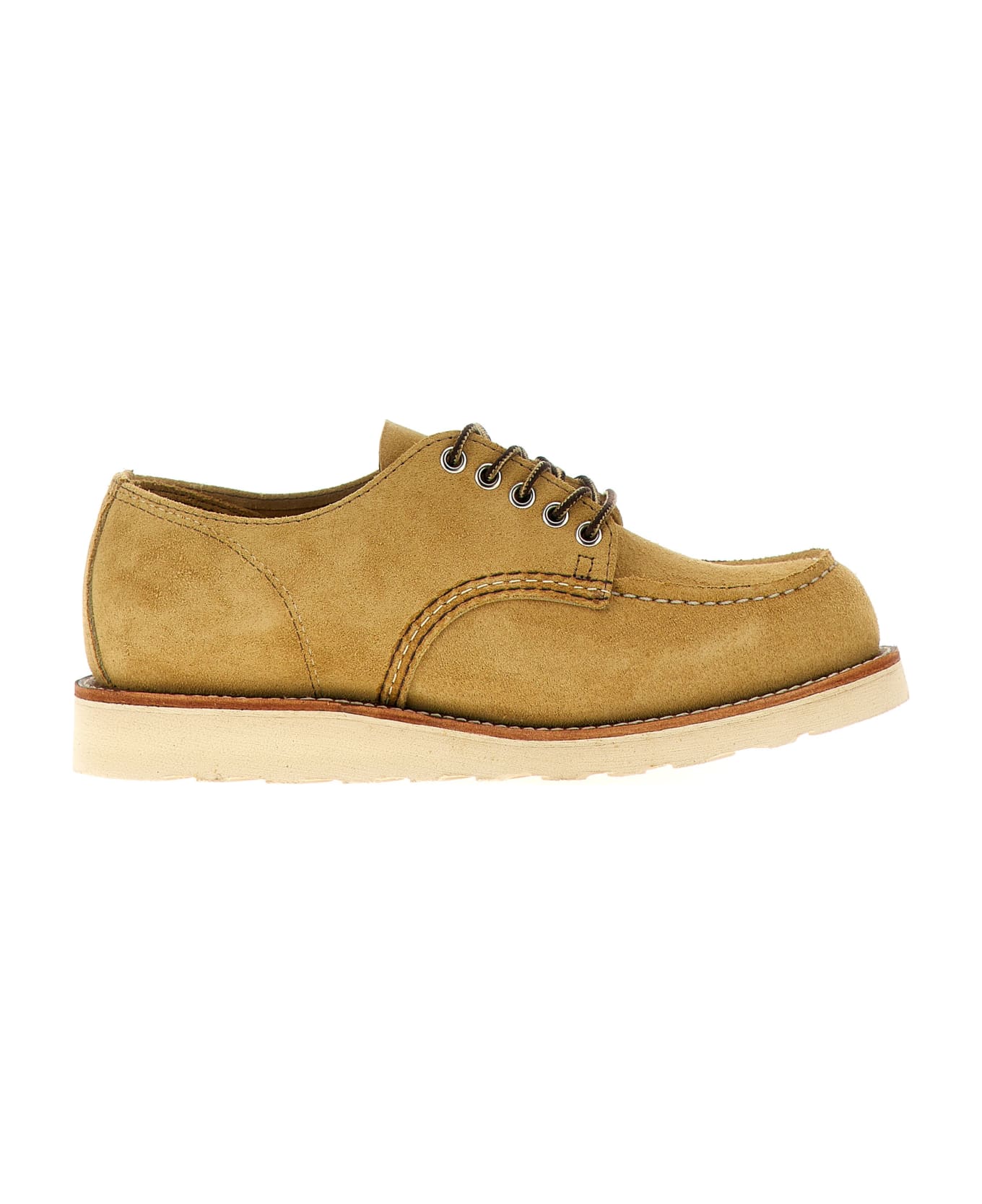 Red Wing 'shop Moc Oxford' Lace Up Shoes - Beige