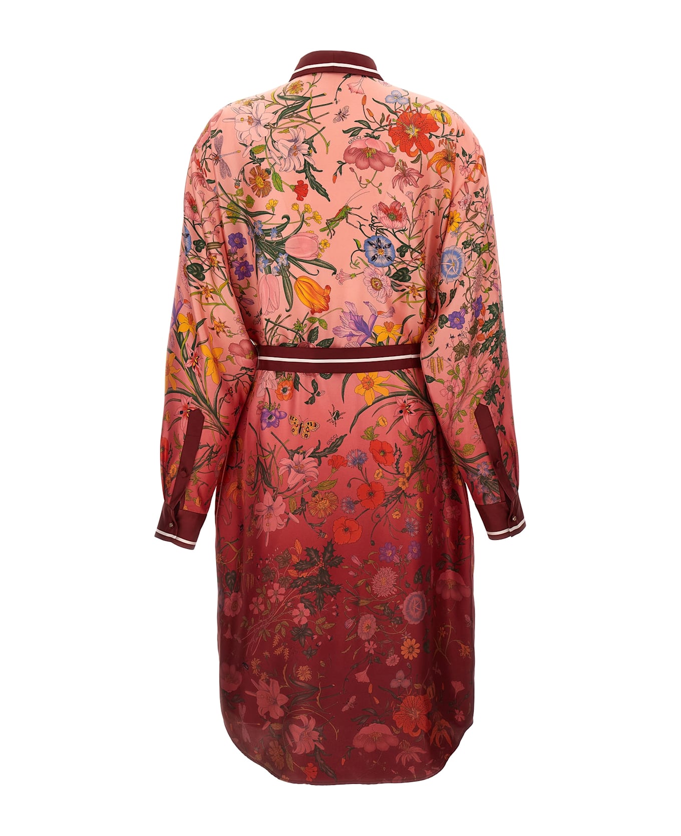 Gucci 'gucci Flora' Print Dress - Multicolor