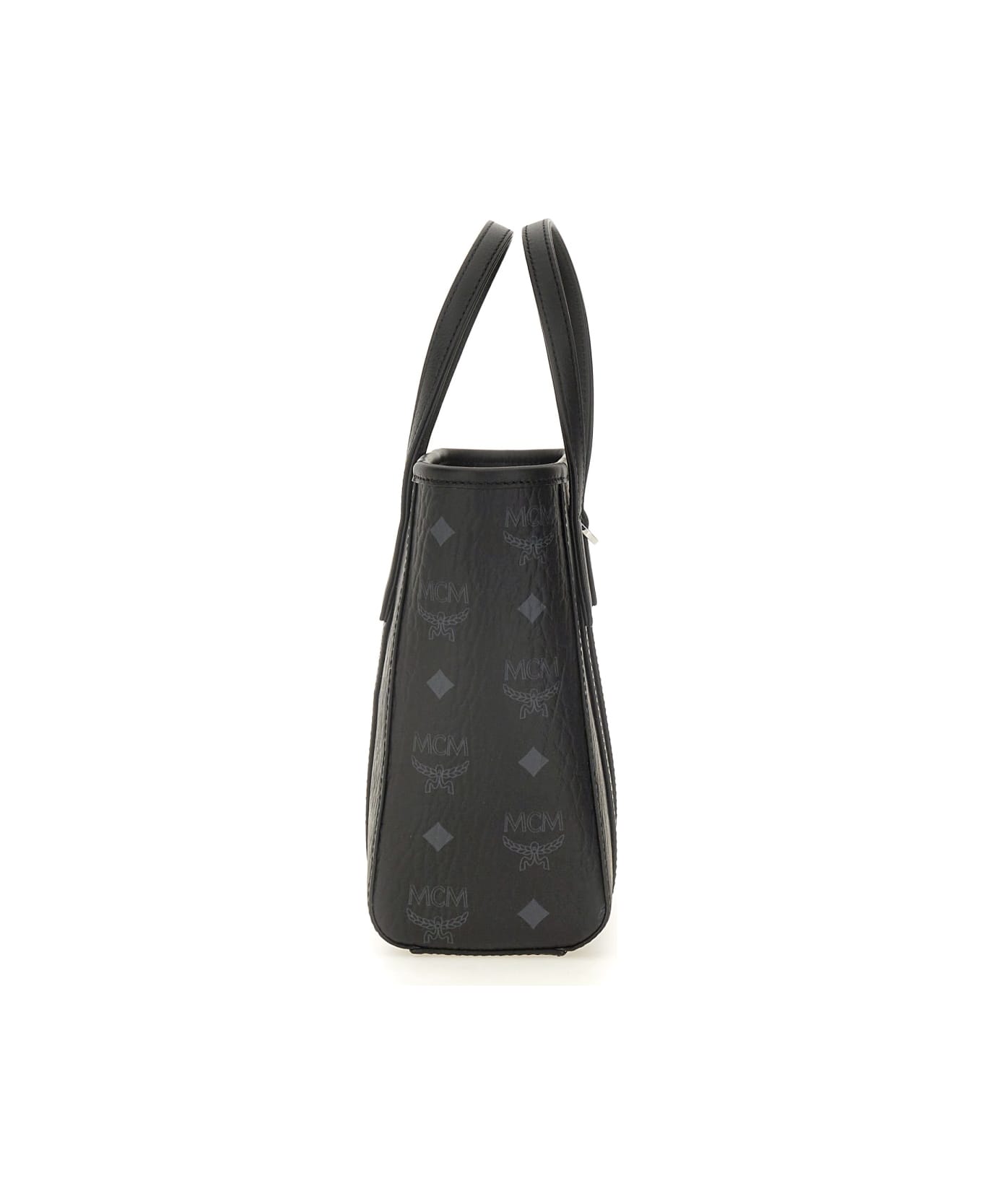 MCM "toni" Mini Shopper Bag - BLACK