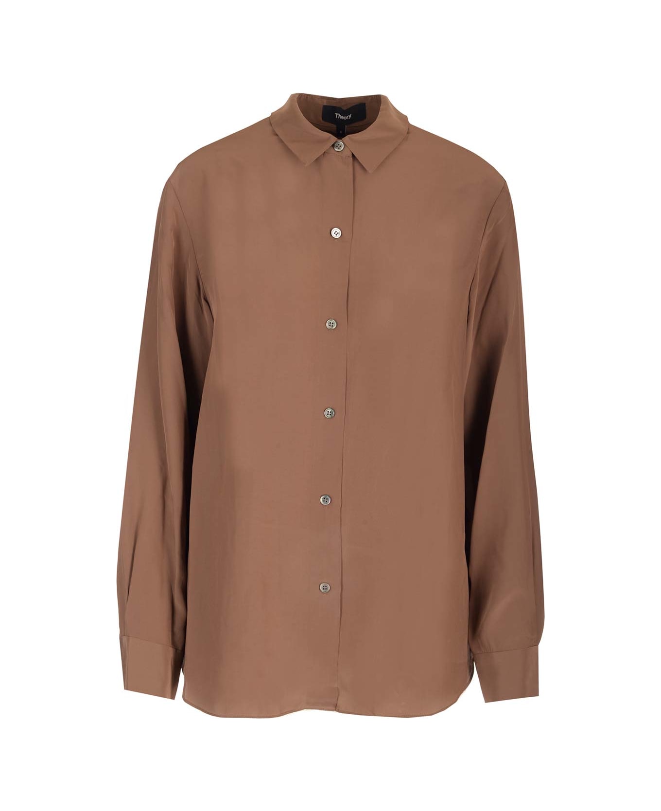 Theory Ciscose Blouse - Brown