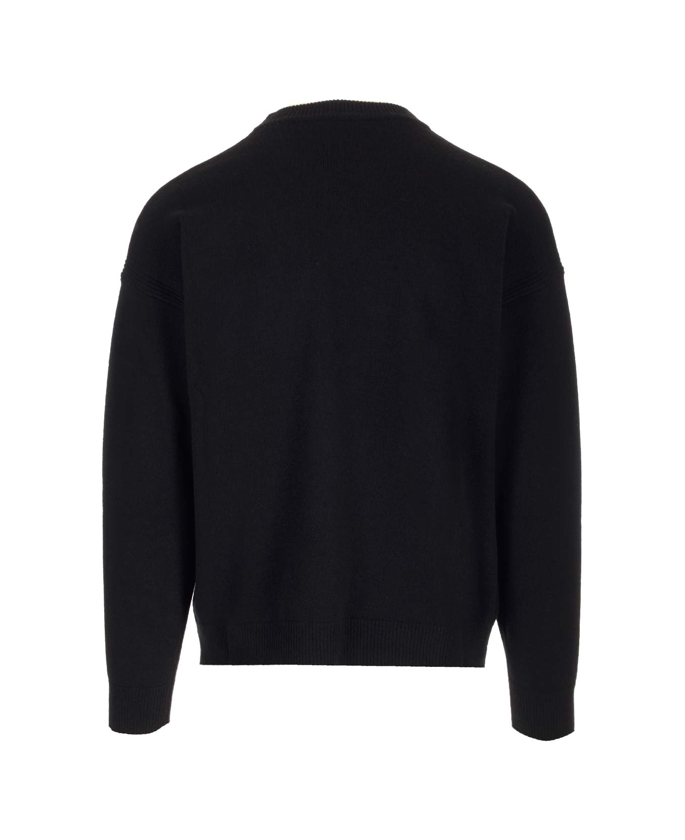 Maison Kitsuné Wool Sweater - BLACK