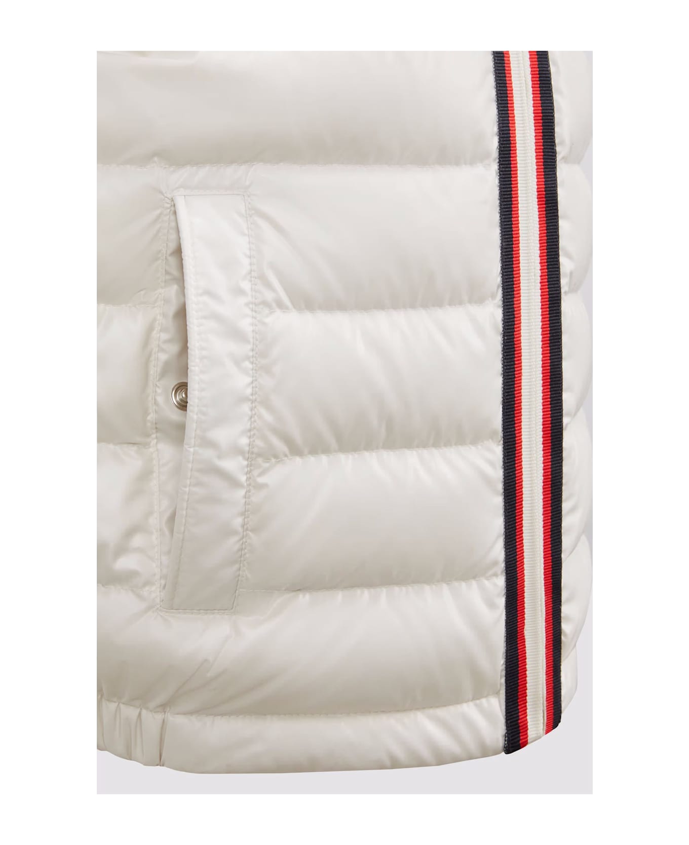 Moncler Kids Jackets White - White