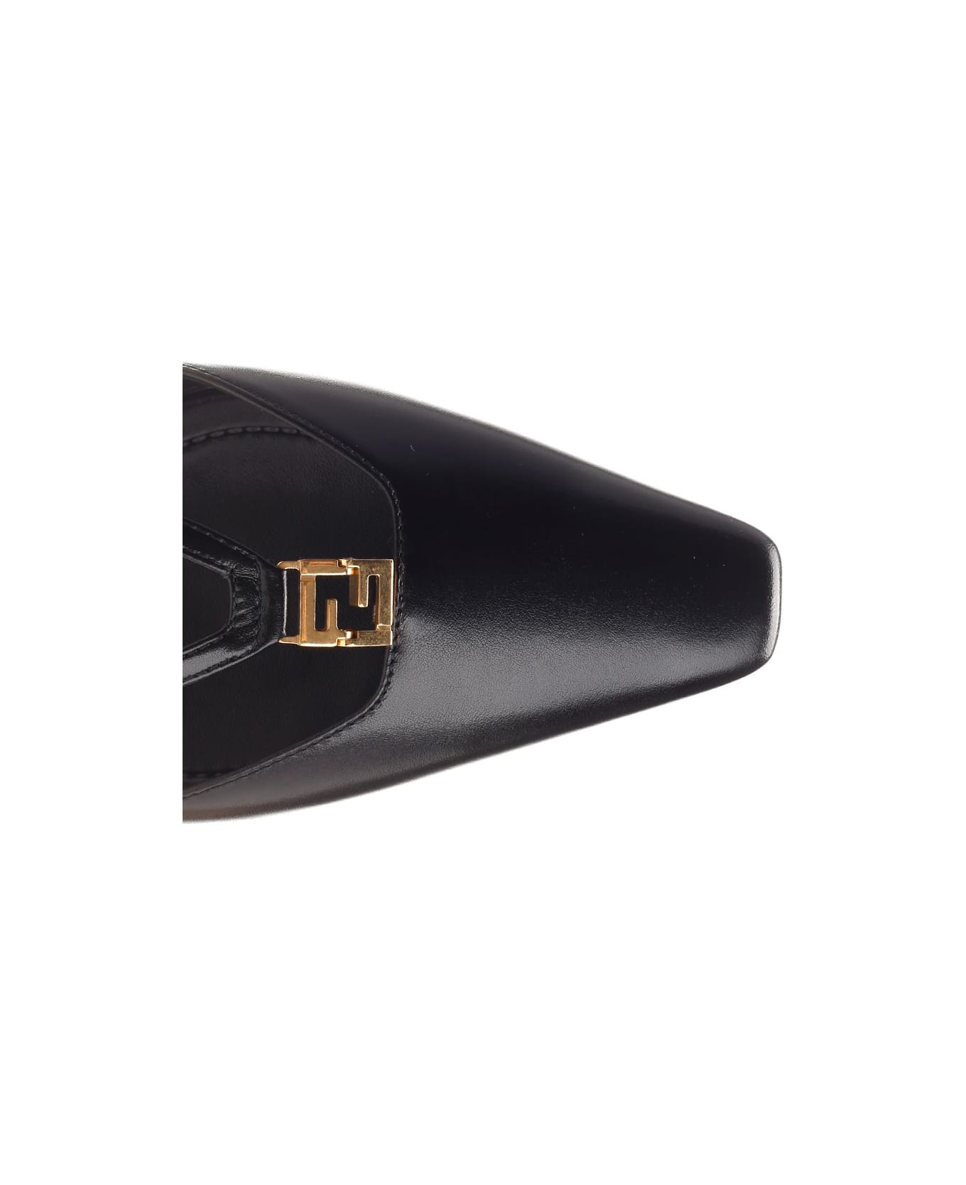Fendi "ffold" Slingback - Black