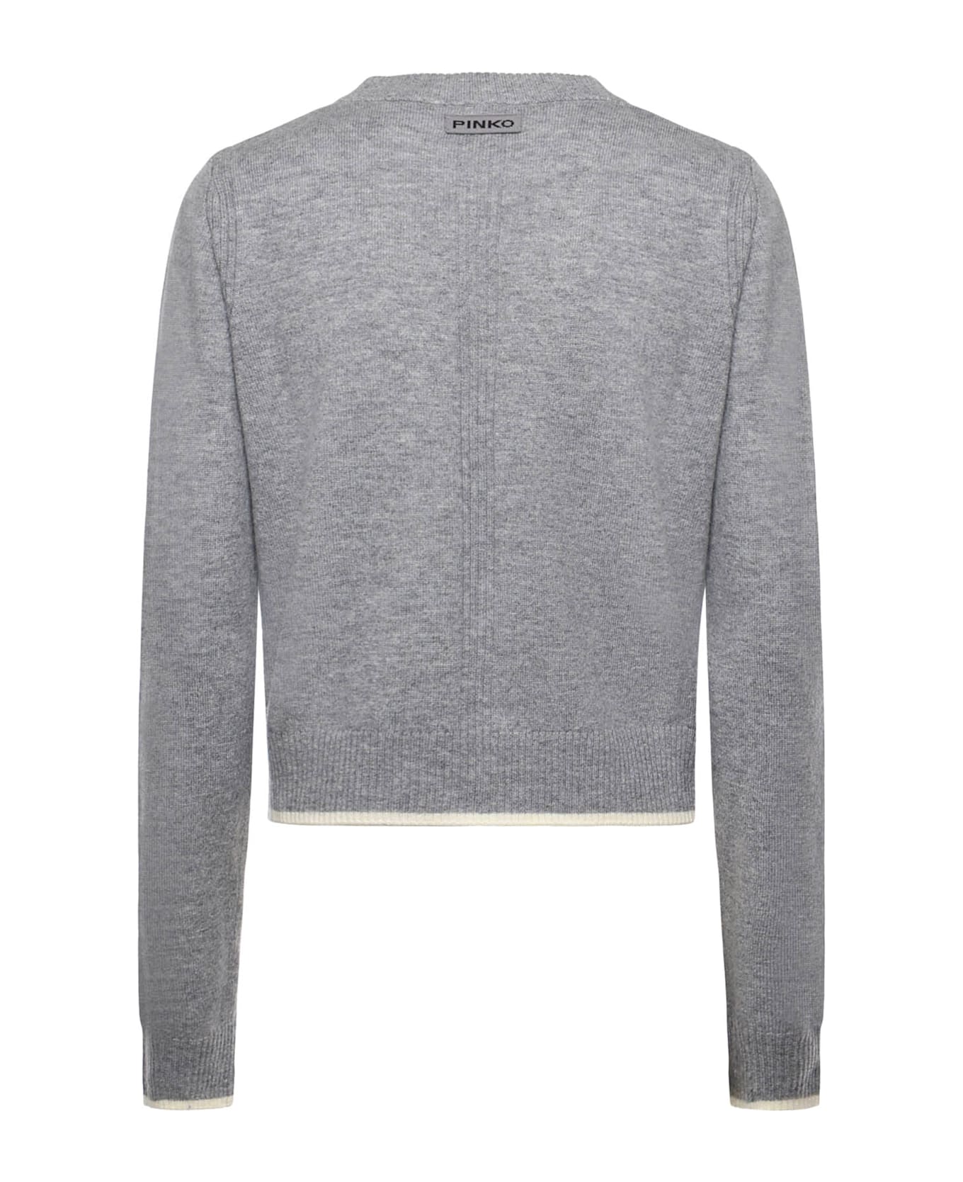 Pinko V-neck Cardigan - Grey