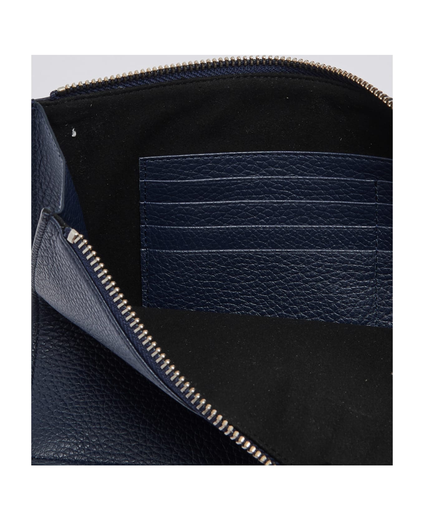 Orciani Pocket Grande Micron Clutch - NAVY バッグ