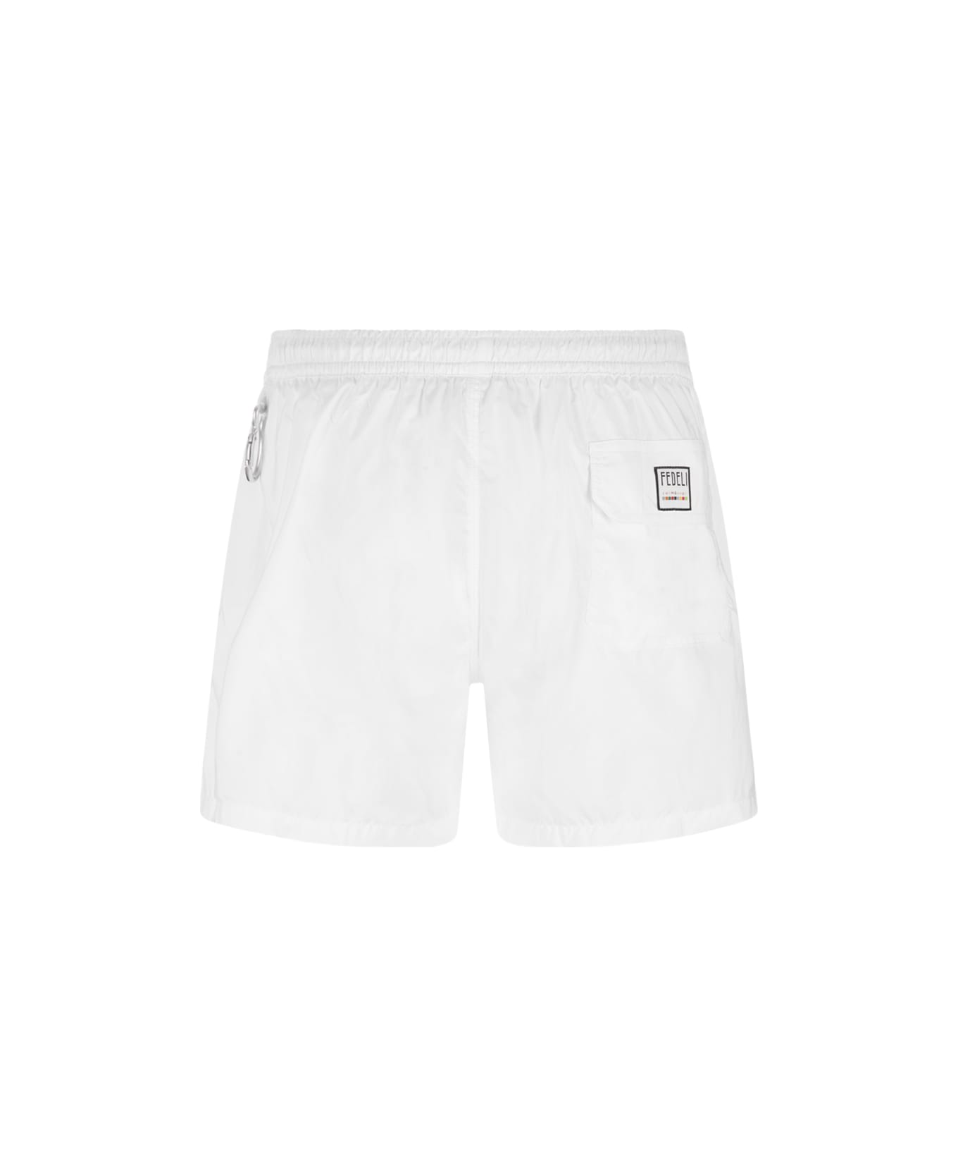 Fedeli White Swim Shorts - White スイムトランクス