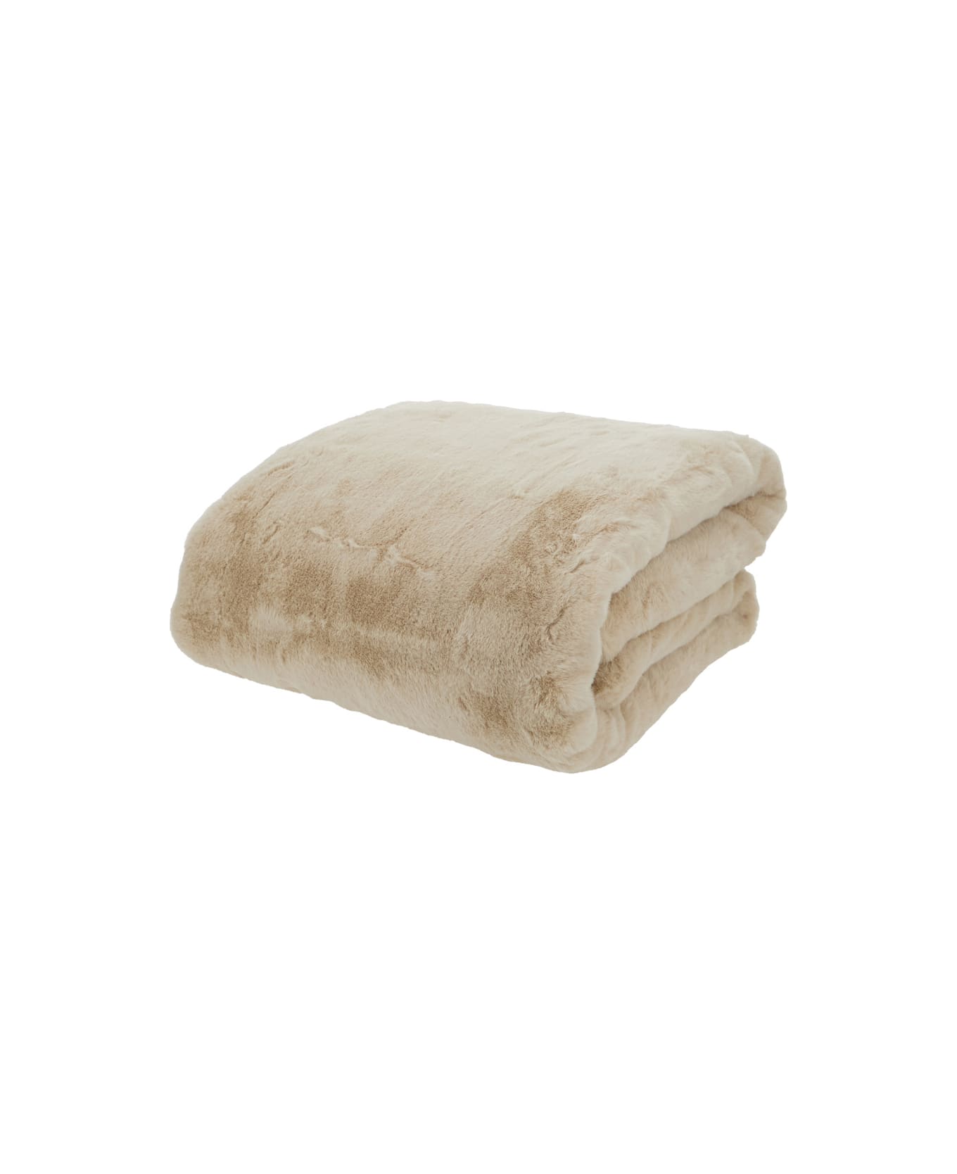 Apparis 'brady' Beige Blanklet In Double Sided Fabric - Beige