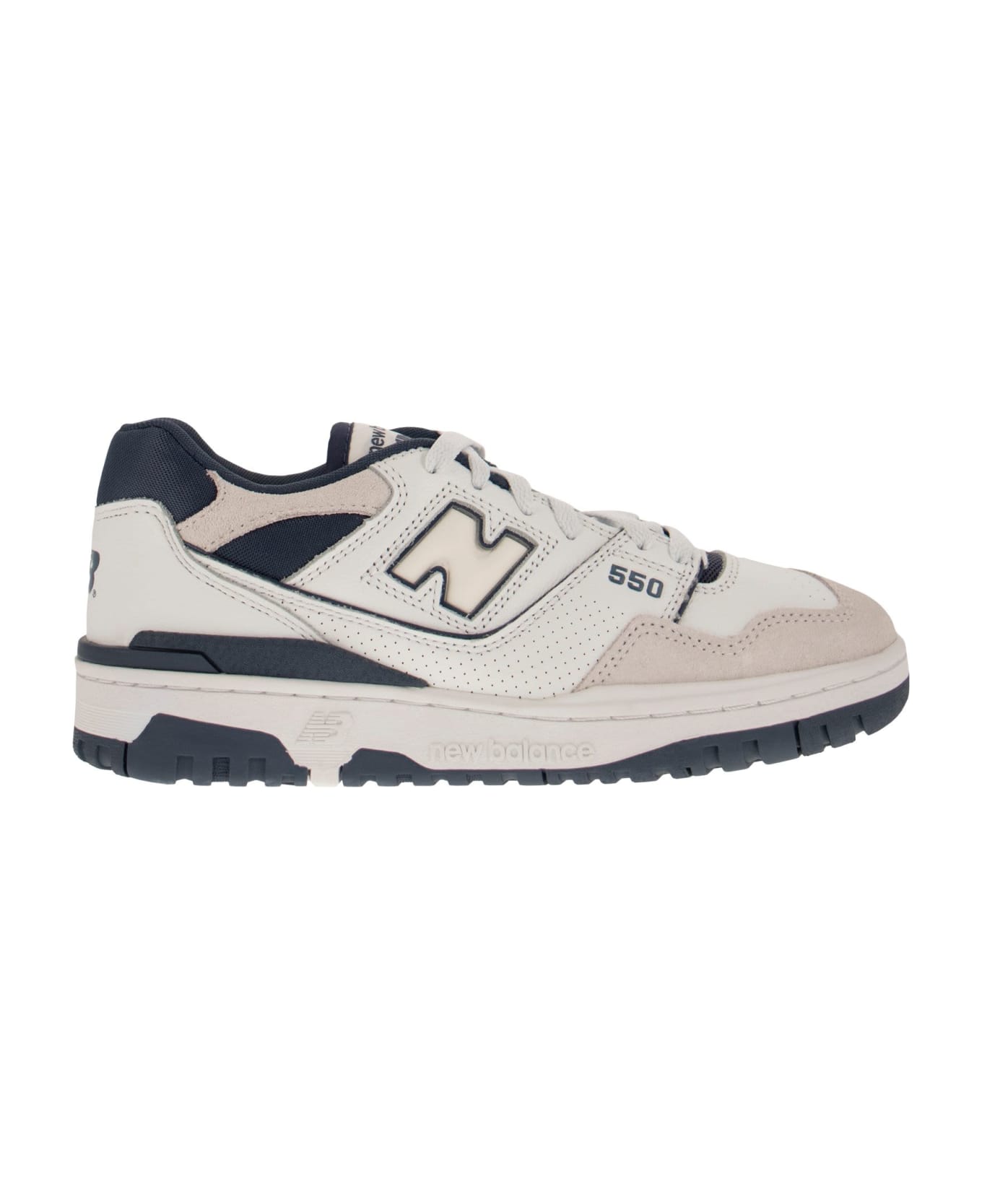 New Balance Bb550 - Sneakers - White/blue スニーカー