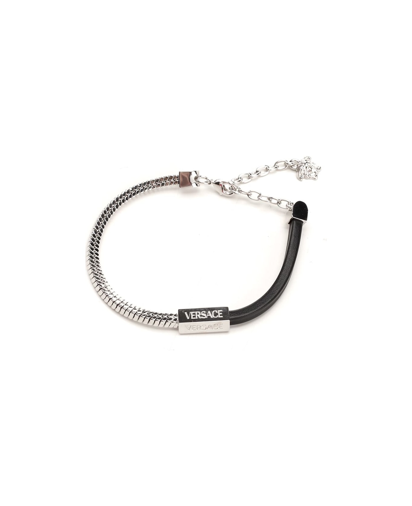 Versace '' Bracelet - Palladium-Black