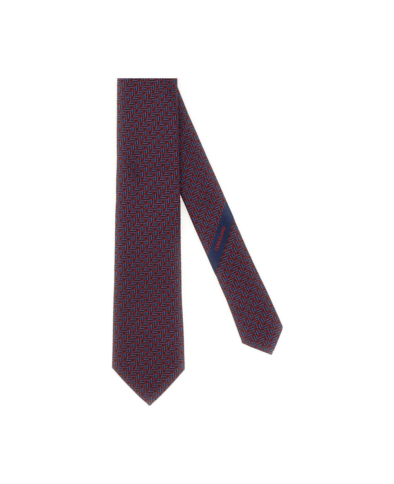 Ferragamo Silk Tie - MULTICOLOUR