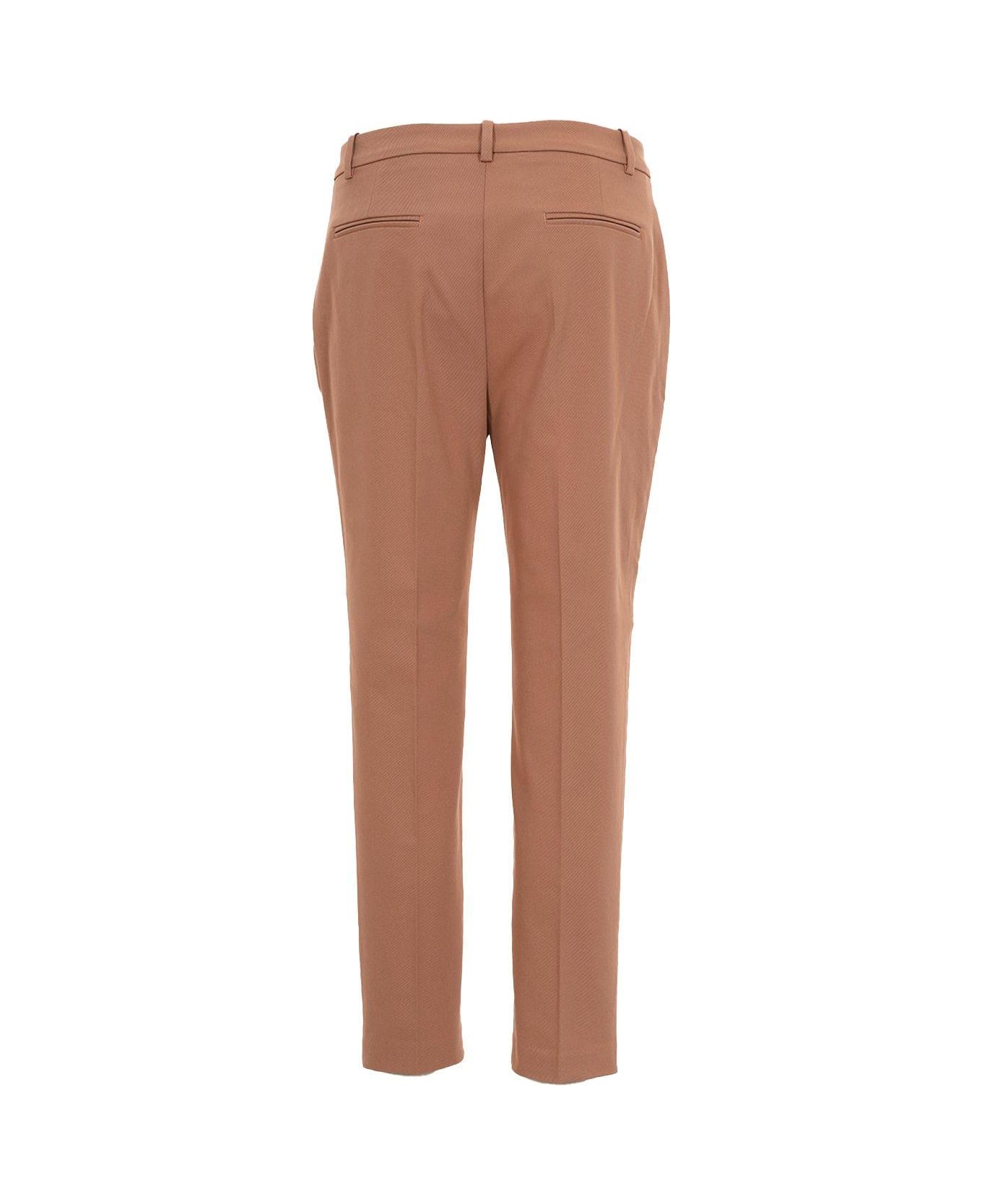 Pinko Straight-leg Trousers - Brown