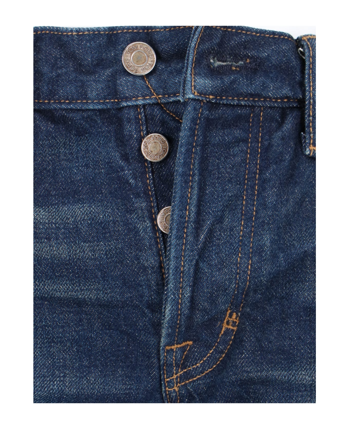Tom Ford Straight Jeans - BLUE デニム