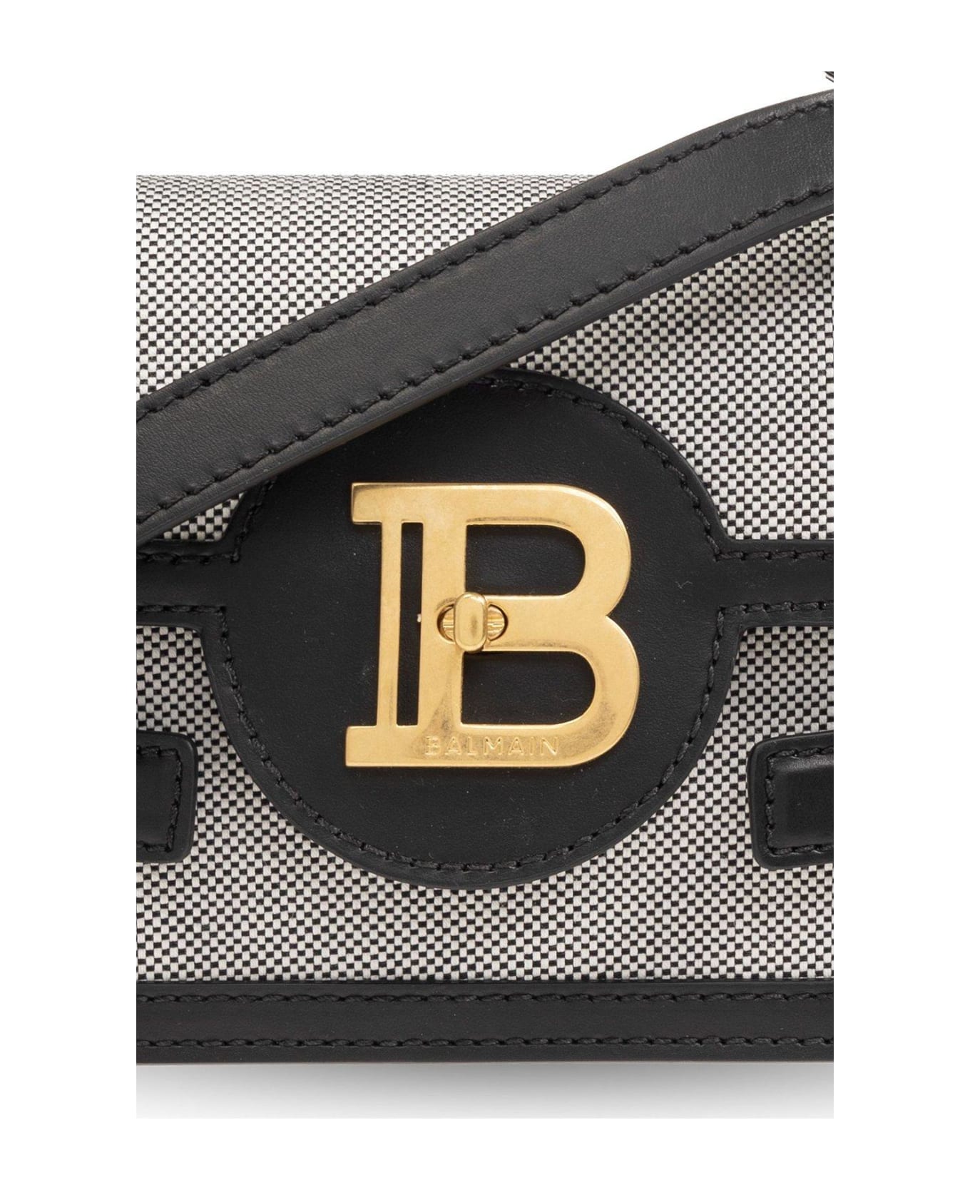 Balmain B-buzz 24 Shoulder Bag - Noir/blanc