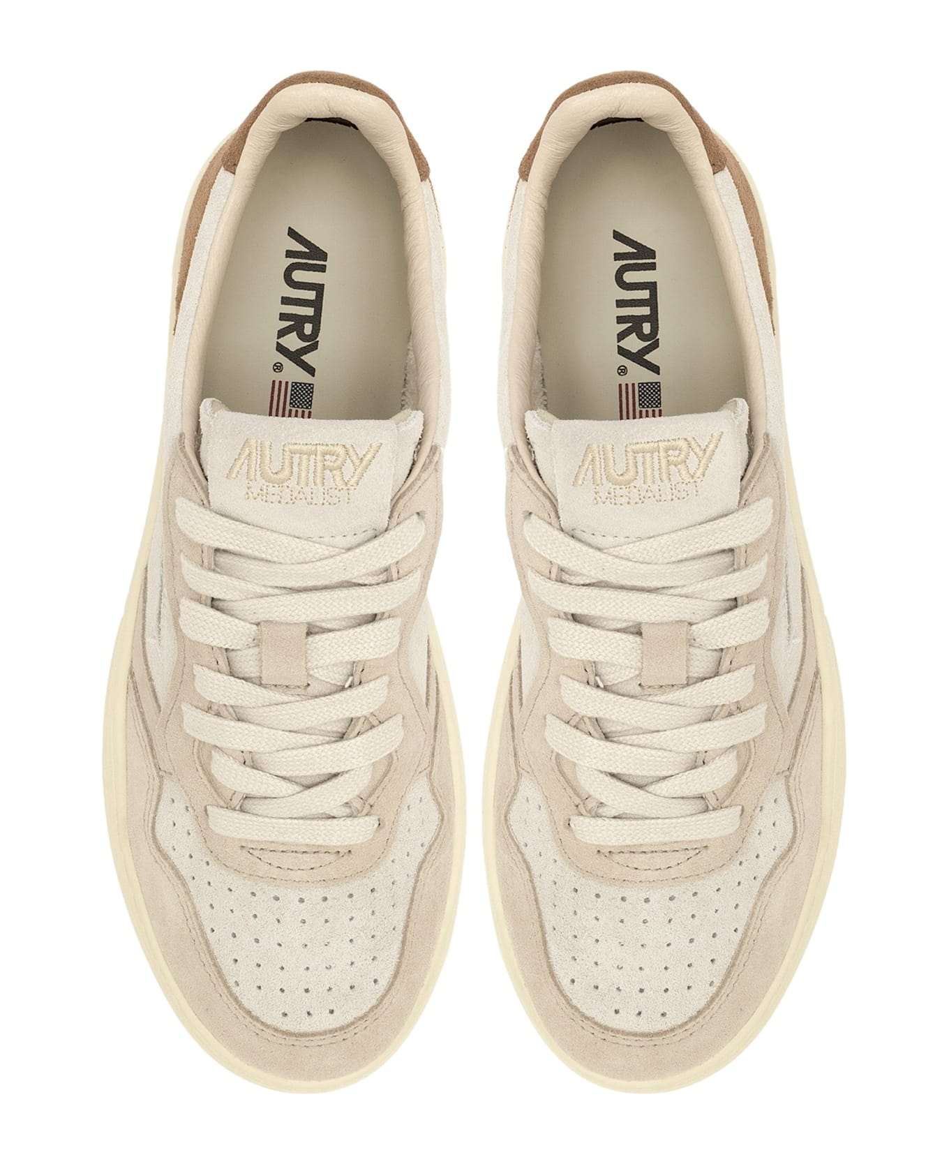 Autry Medalist Low Tric Suede Snd Cigar - Snd Cigar