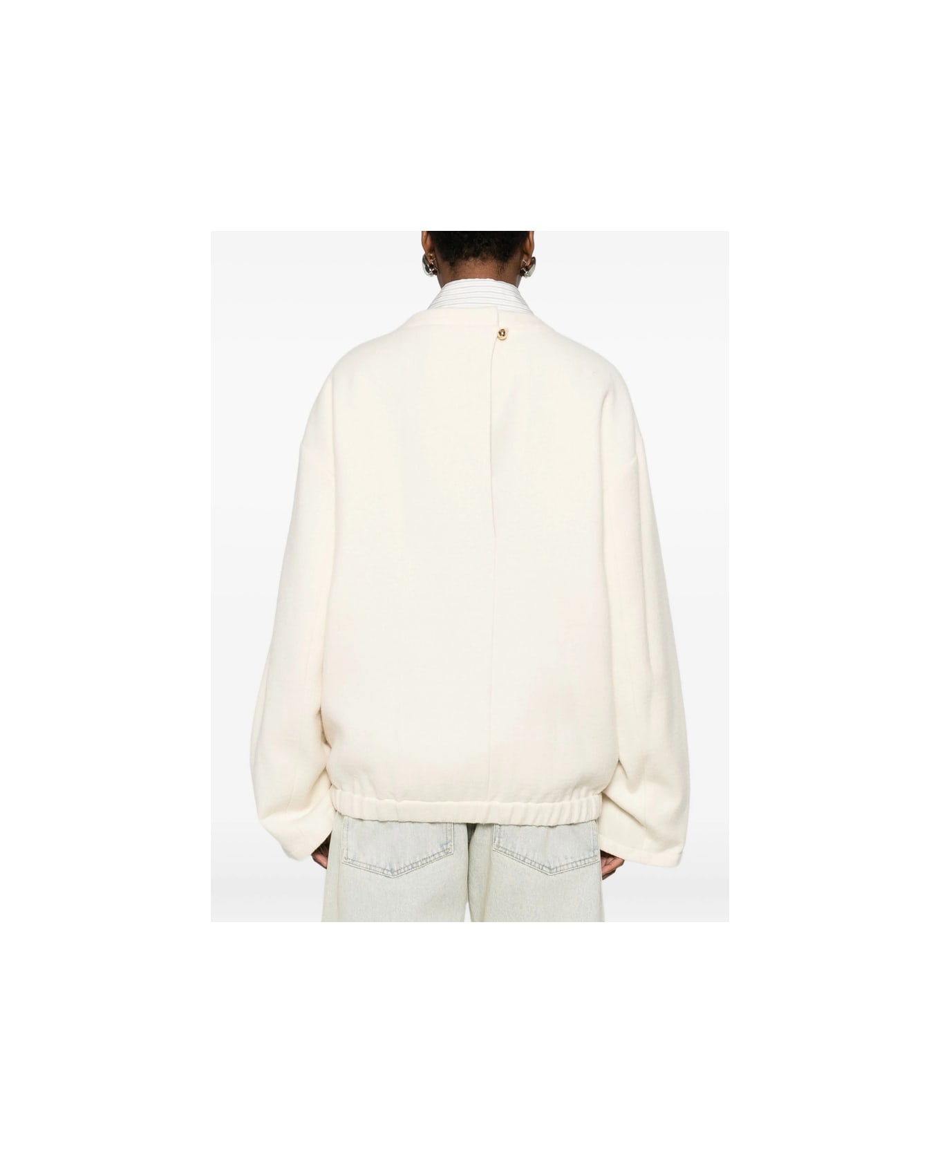 Carven Sweatshirt - WHITE