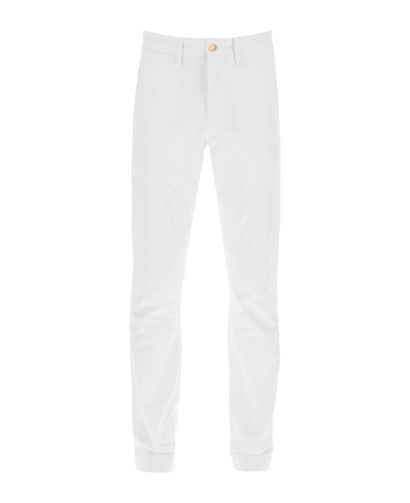 Polo Ralph Lauren Chino Pants In Cotton - DECKWASH WHITE (White)