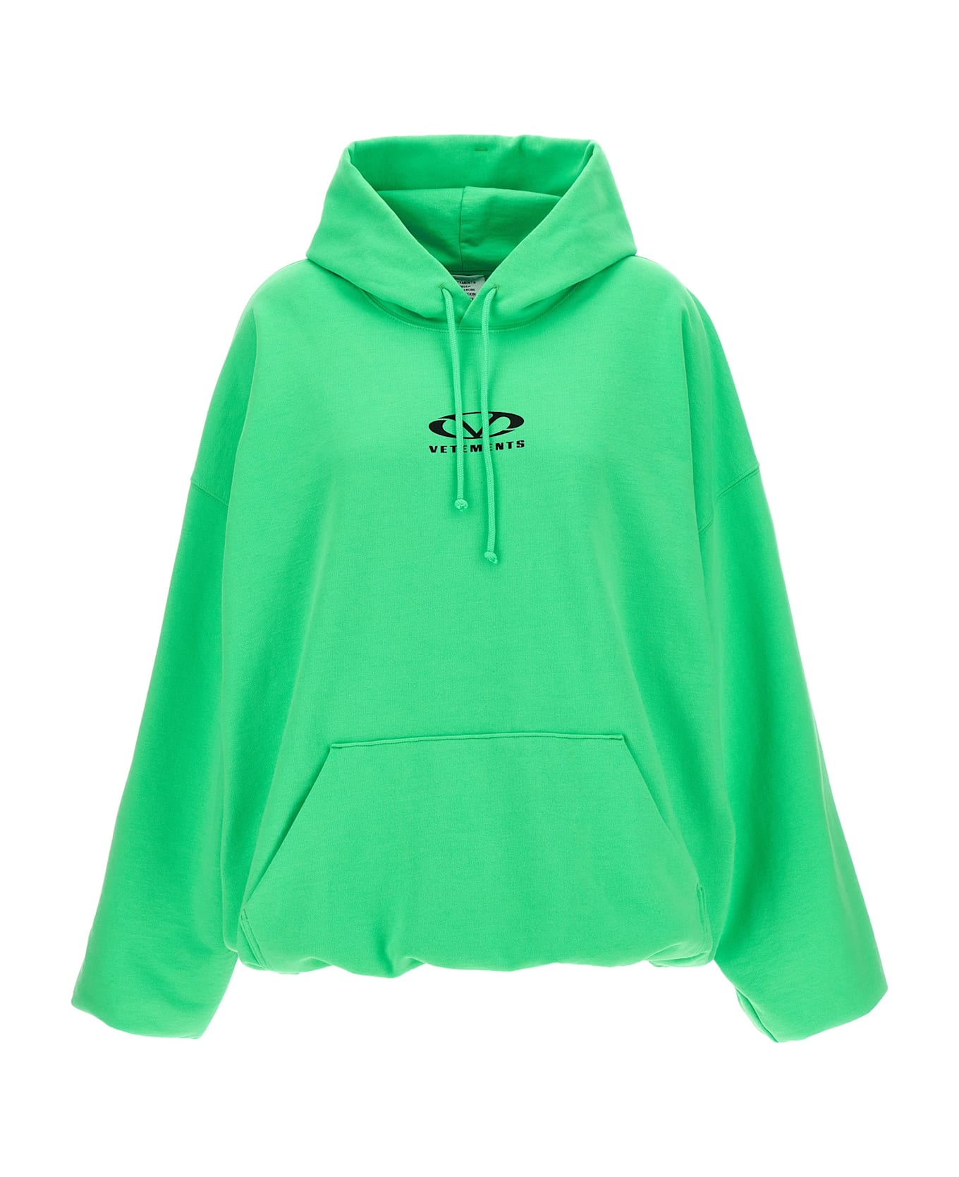 VETEMENTS 
oval Logo
 Hoodie - Green