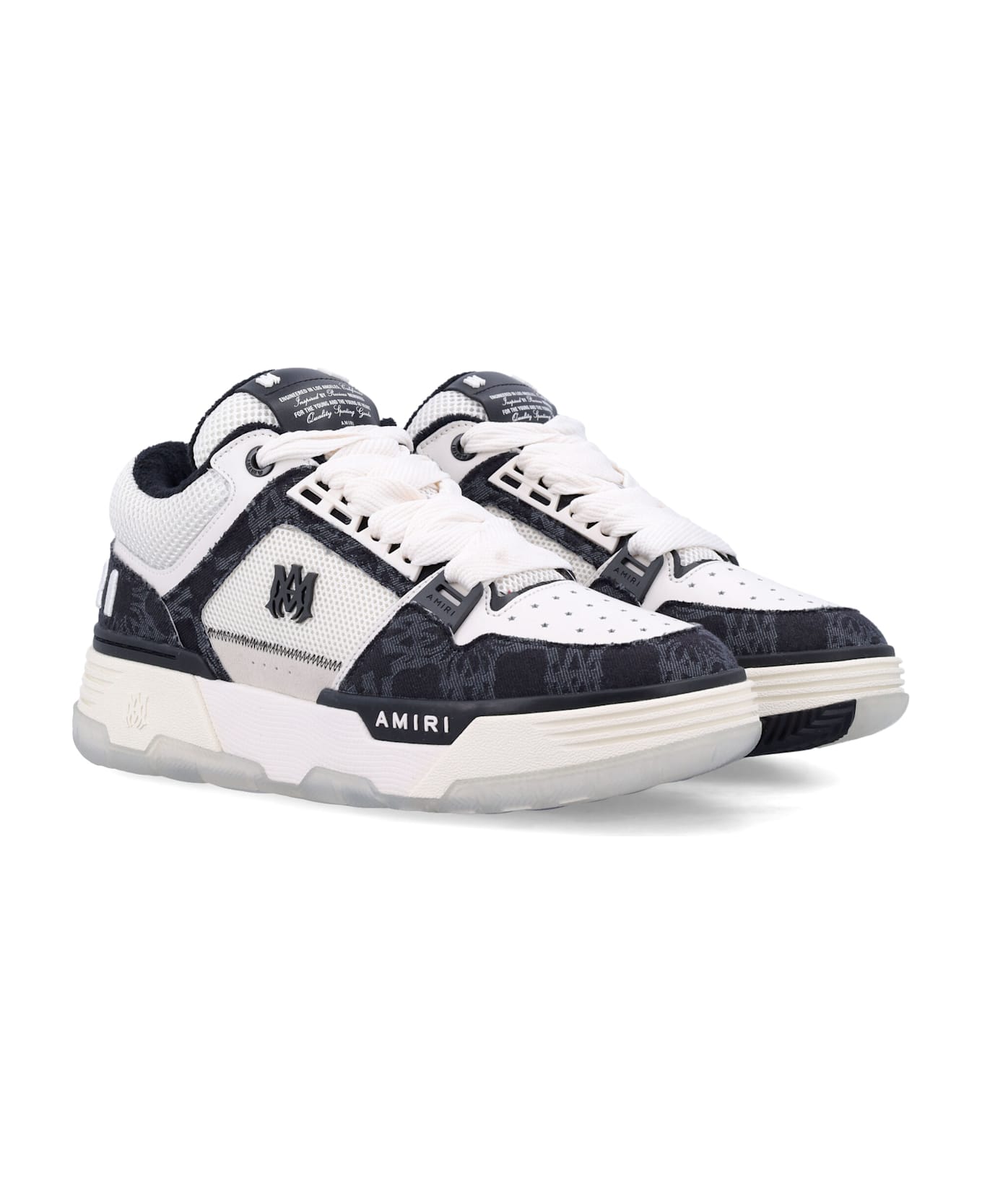 AMIRI Ma-1 Ma Quad - WHITE BLACK
