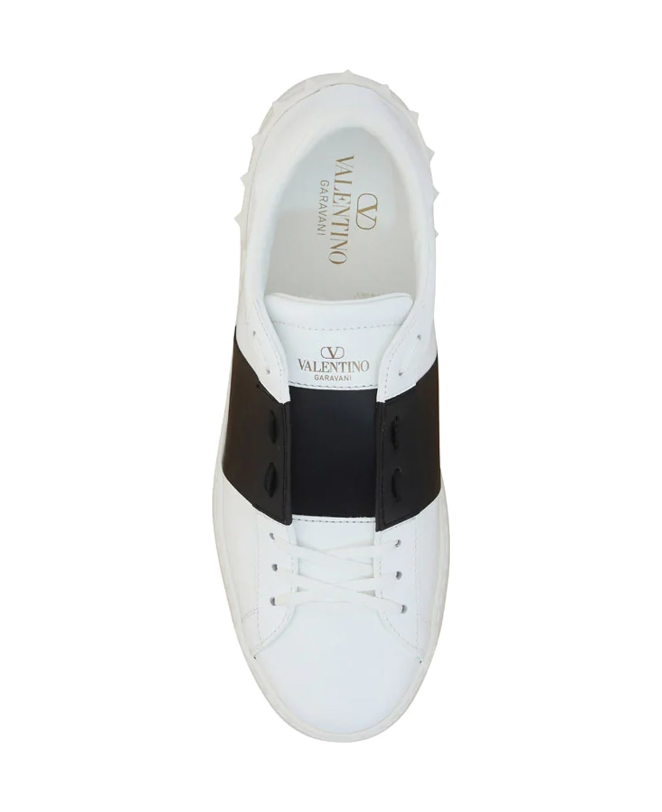 Valentino Garavani Garavani Open Leather Sneakers - White スニーカー