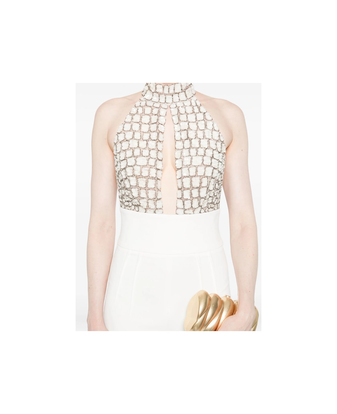 Elisabetta Franchi Jumpsuit - WHITE