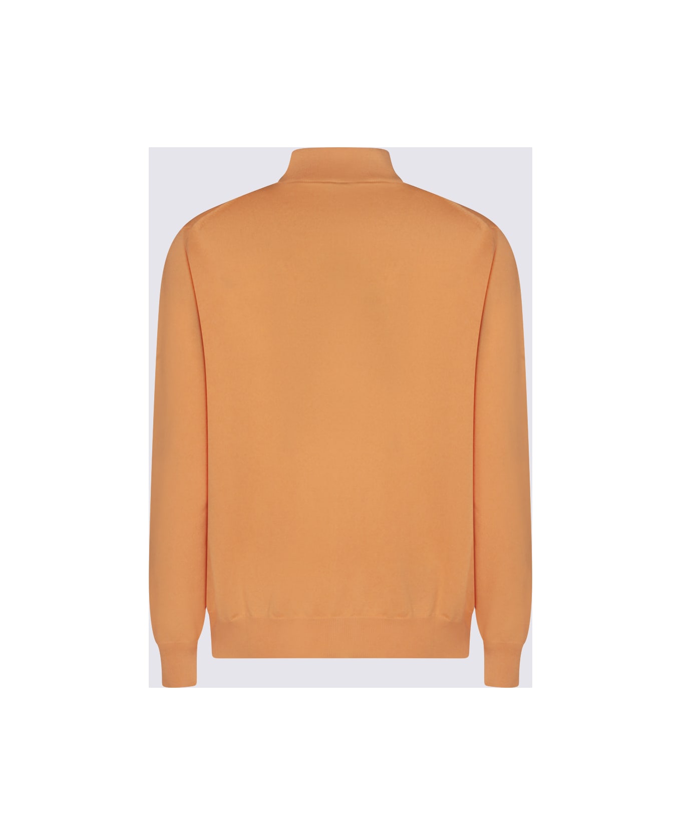 Kiton Light Orange Cashmere Knitwear - Arancio MELONE