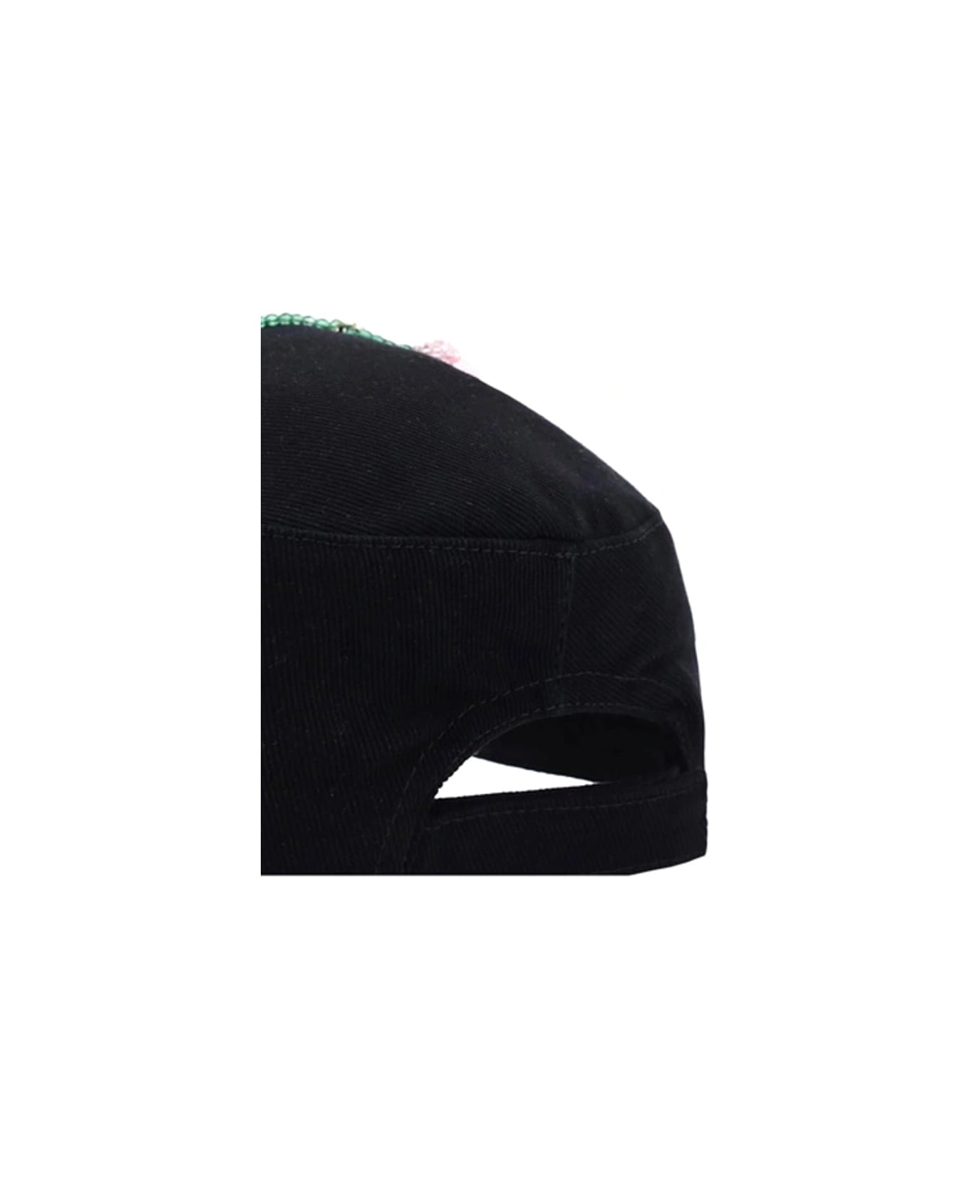 Miu Miu Cotton Cap - Black 帽子