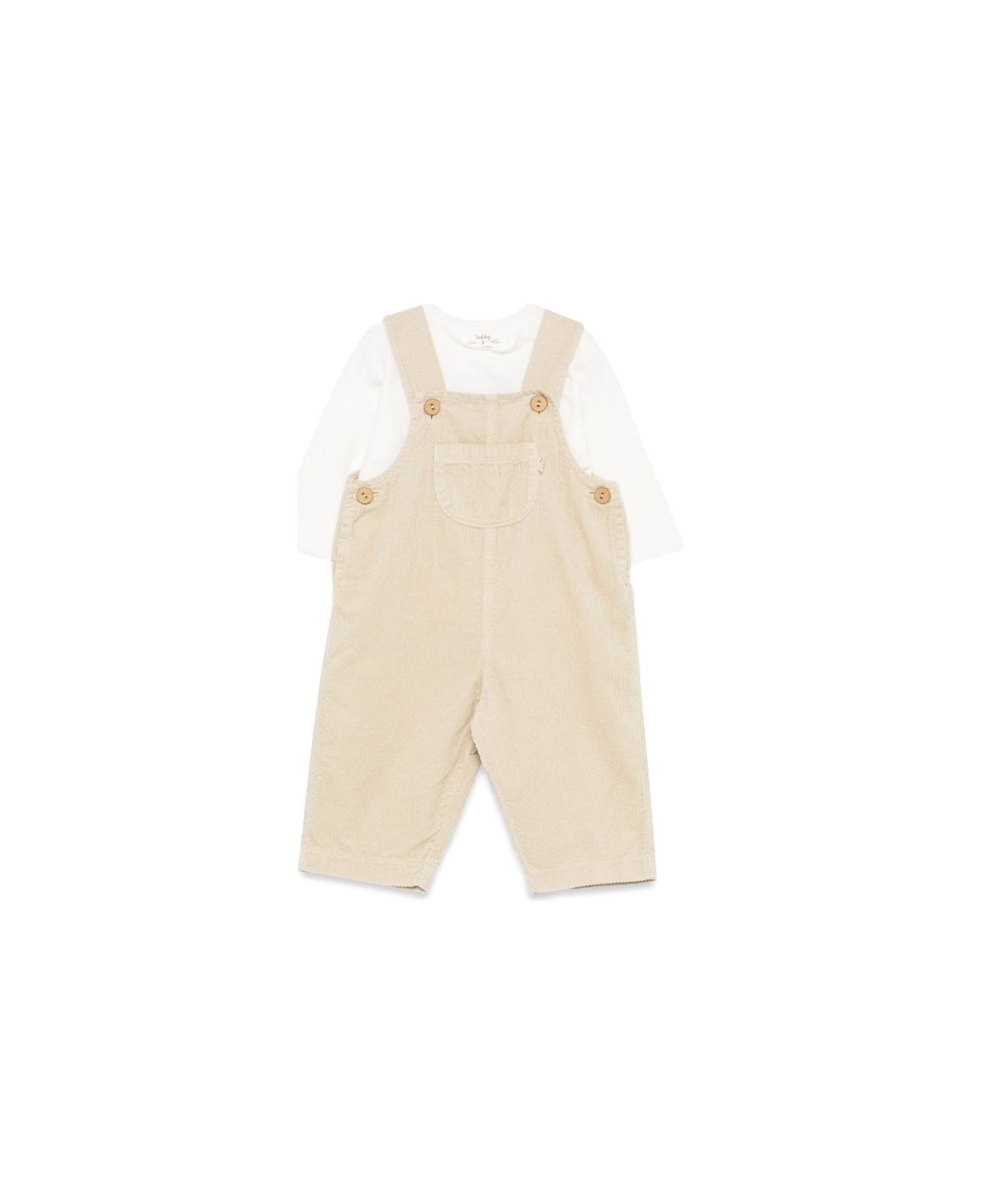 Teddy & Minou Two-piece Suit - BEIGE ボディスーツ＆セットアップ