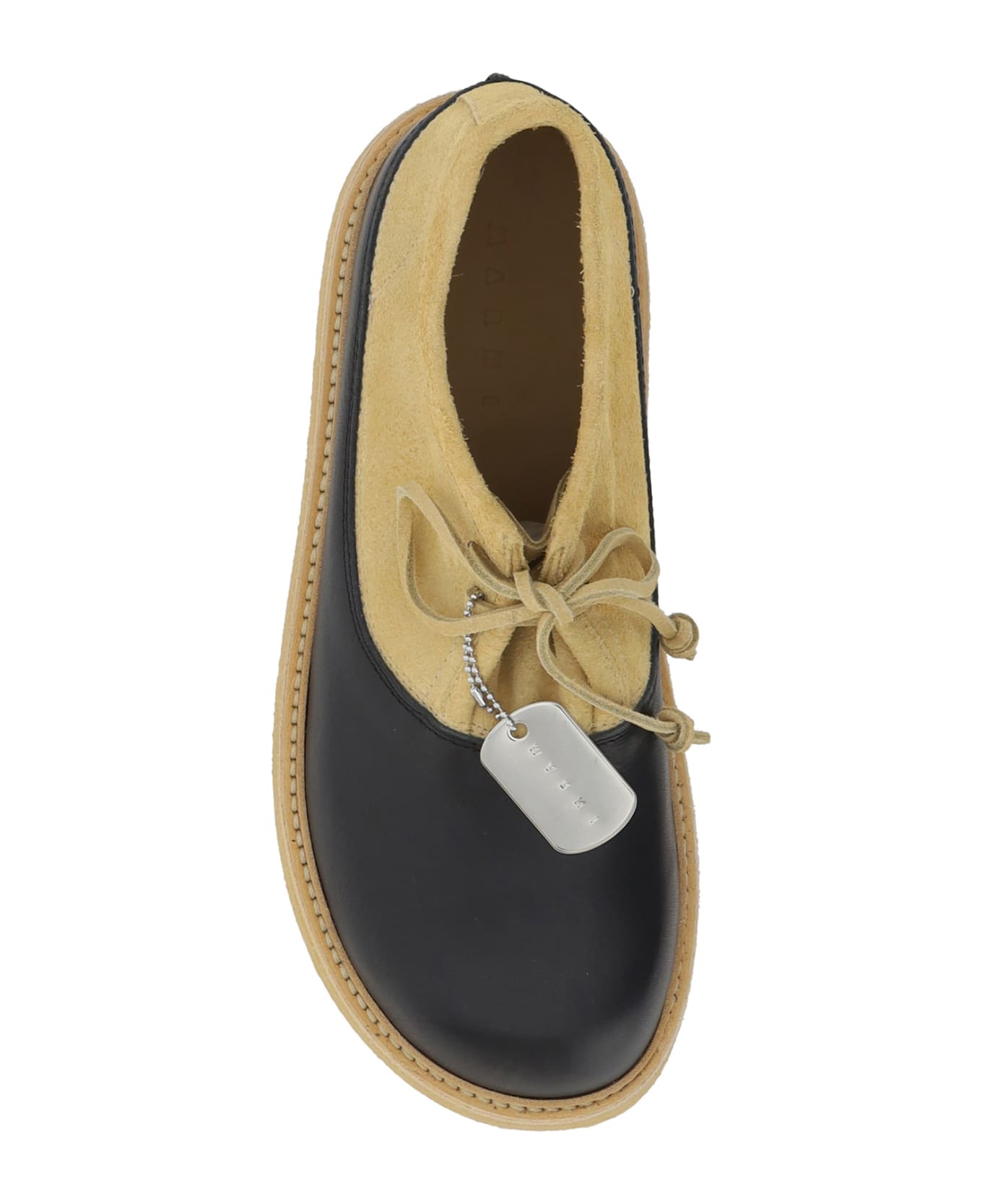 Marni Ankle Boots - Black/sand