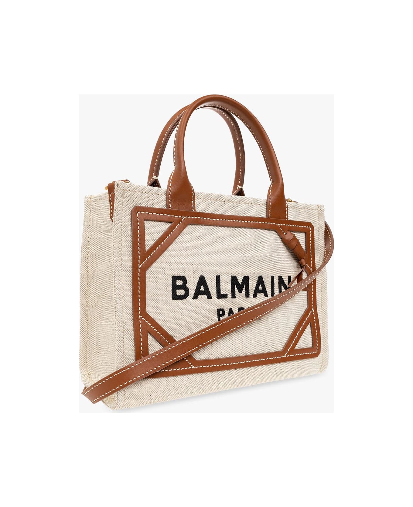 Balmain 'b-army' Shoulder Bag - Beige