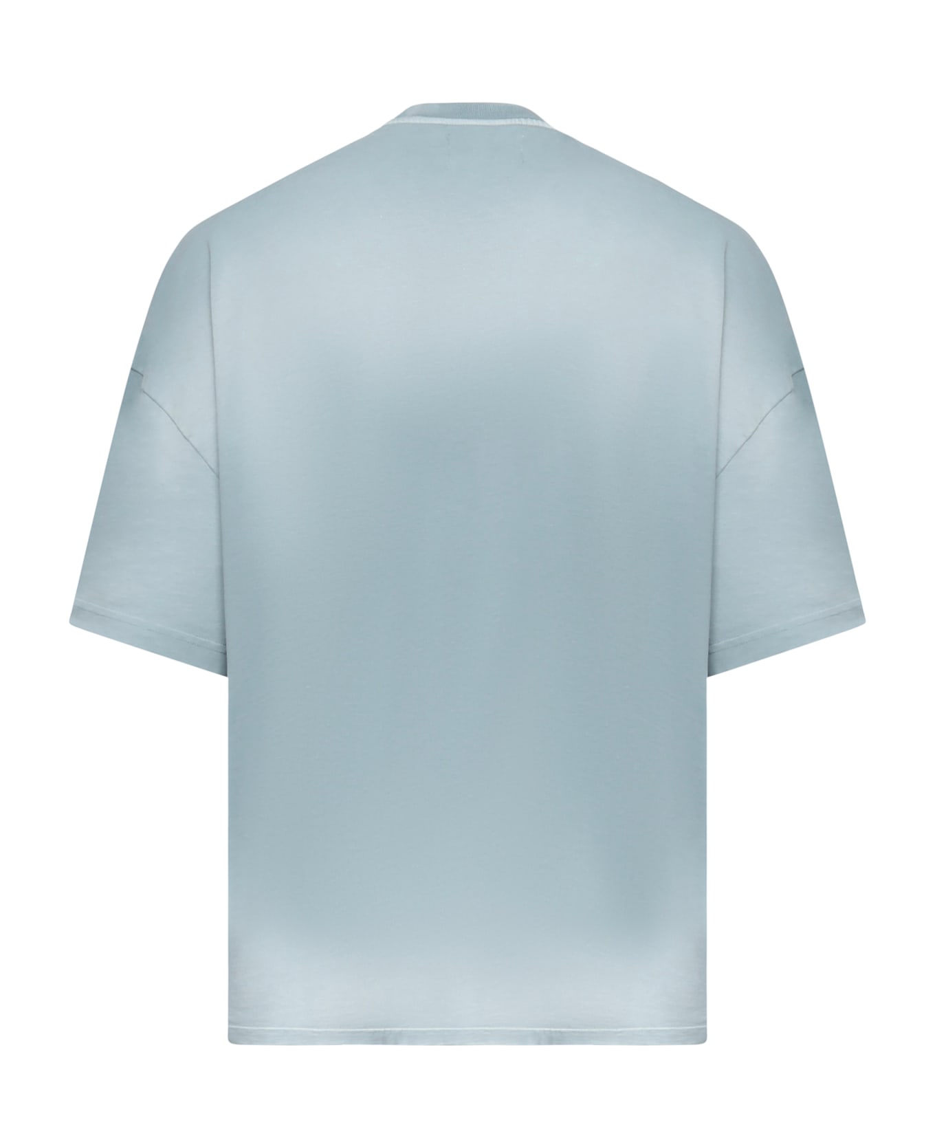 Bonsai Logo Spray T-shirt - Stone bluE