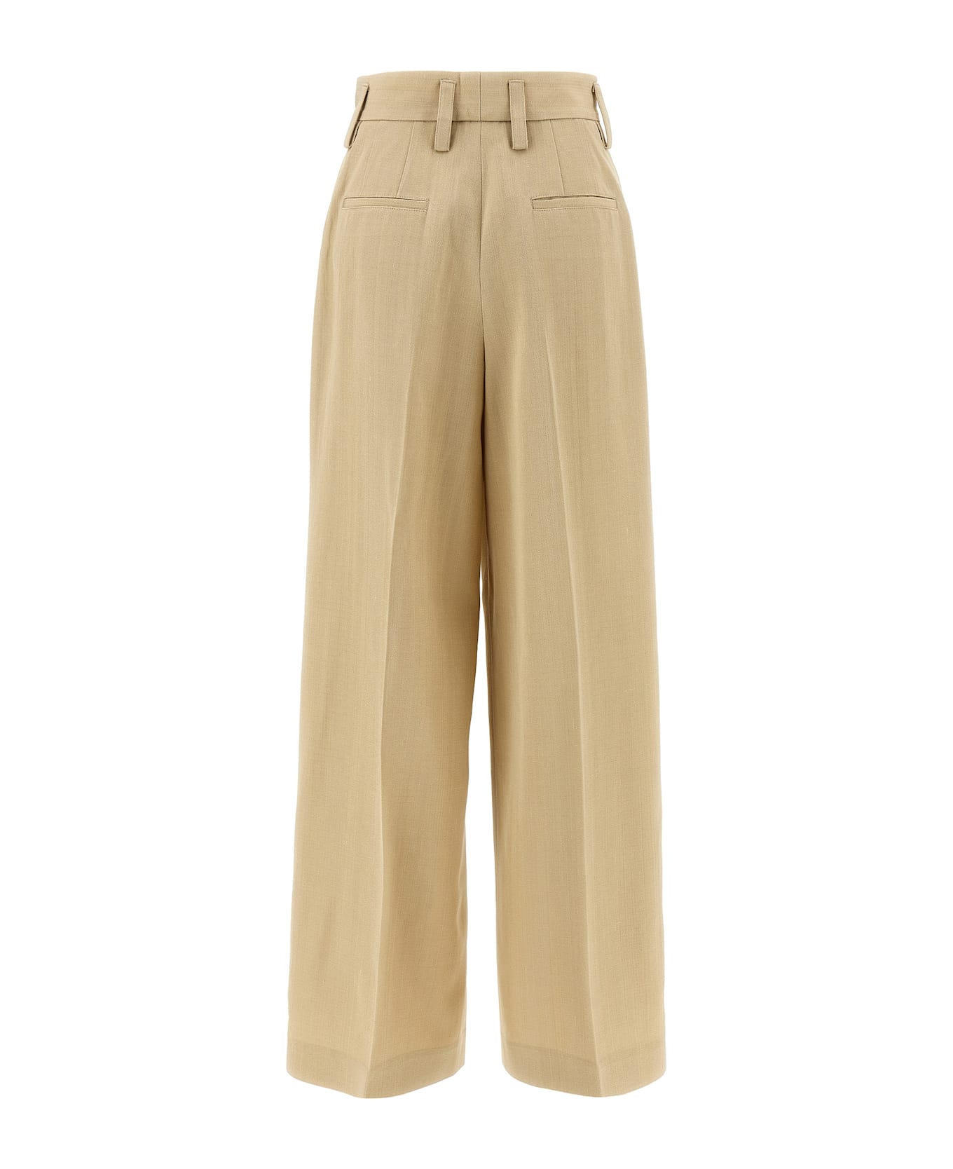 Jil Sander 
100 Aw 36
 Pants - Beige