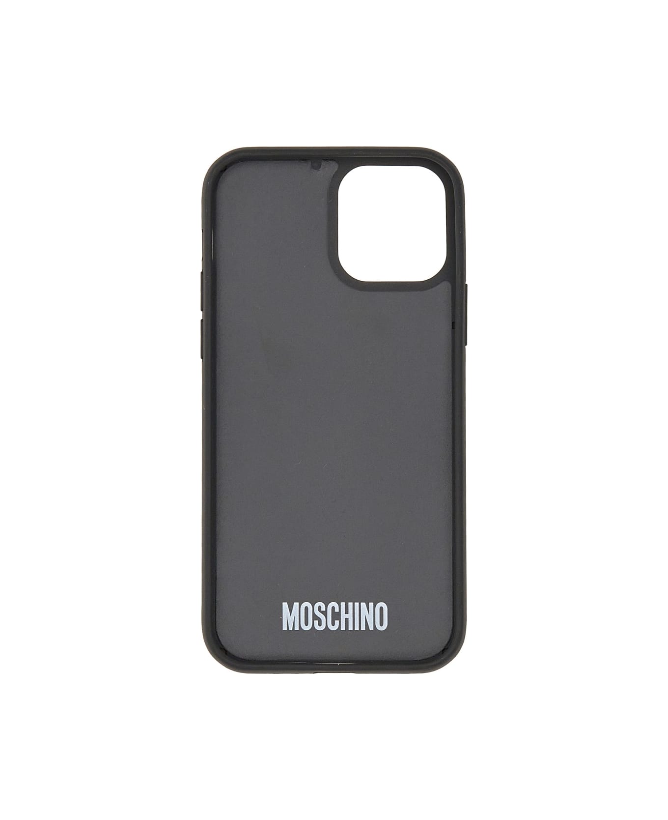 Moschino Compatible With Iphone 12 Pro - BLACK
