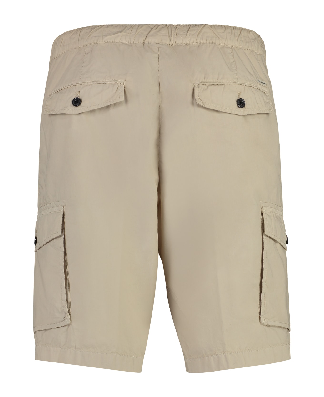 Paul&Shark Cotton Bermuda Shorts - Sand