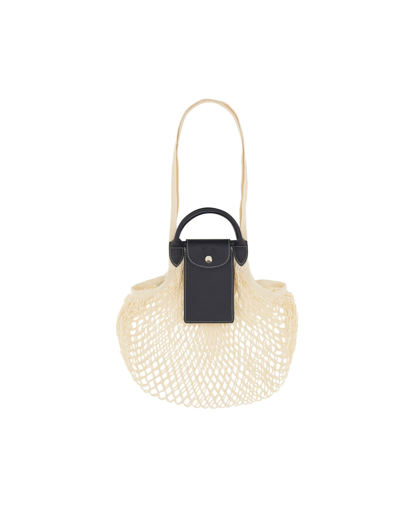 Longchamp "le Plaige Filet" Bag - WHITE