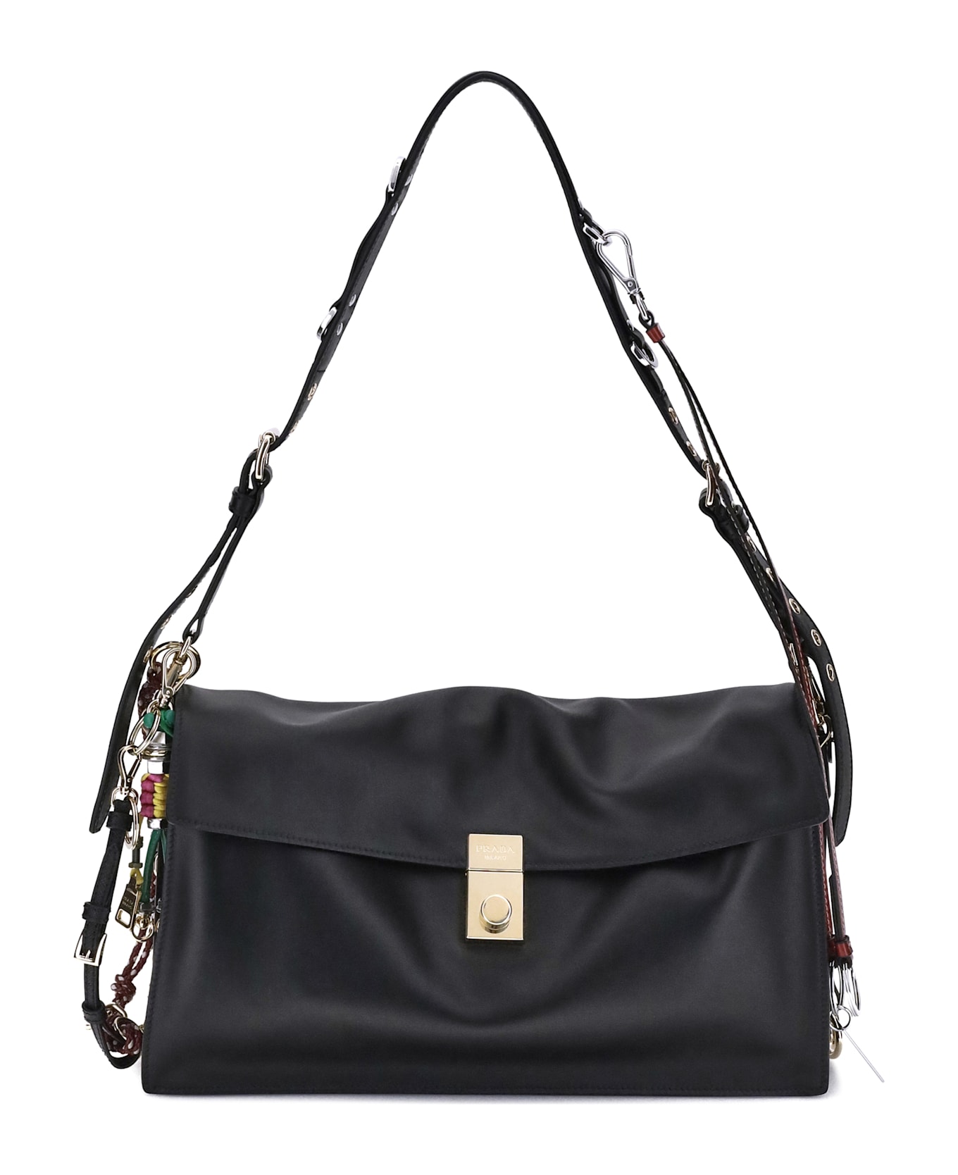 【関税&送料込】Prada Prada Soft Sound Large Shoulder Bag In Prada Large Soft Sound Shoulder Bag | italist