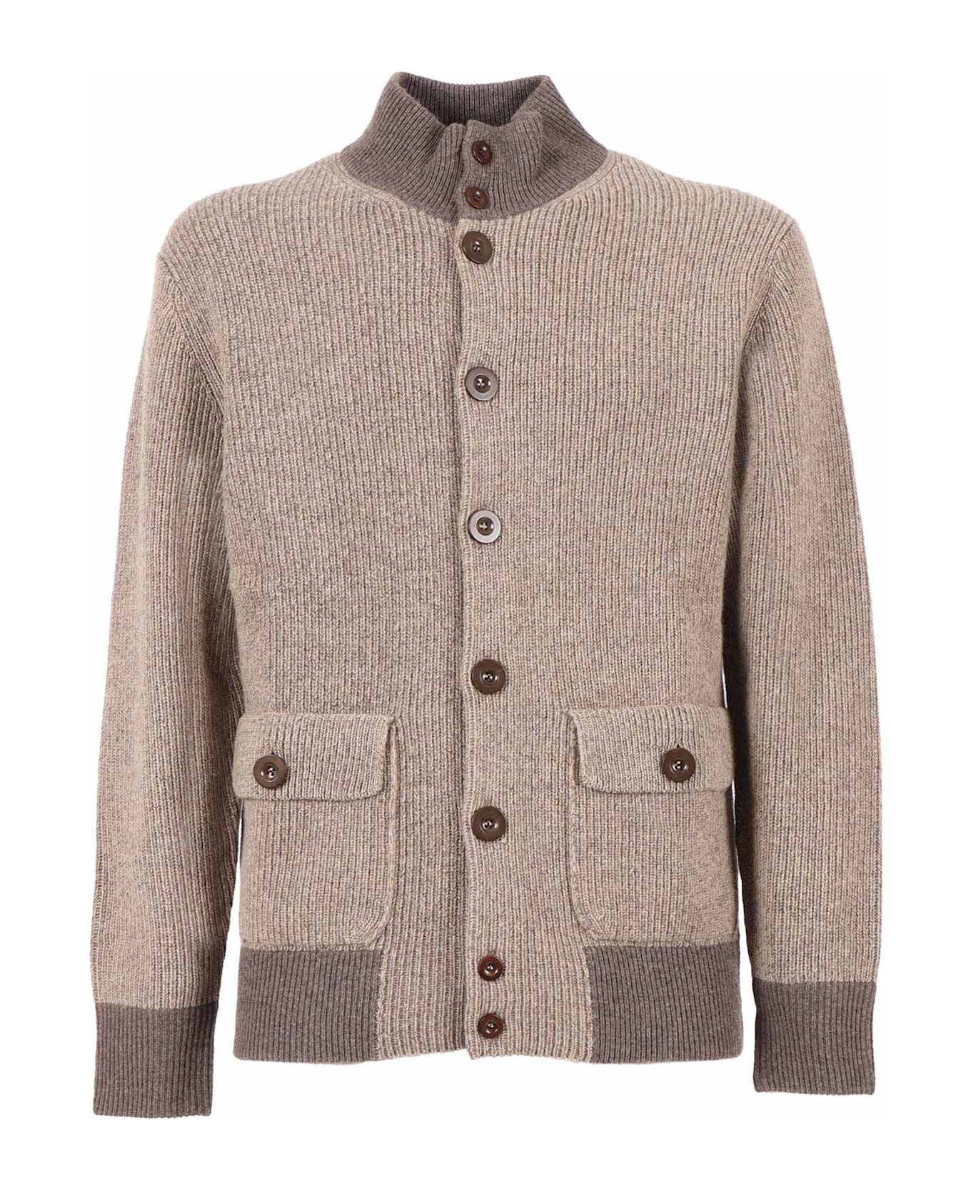 Ballantyne Bomber Jacket - BEIGE