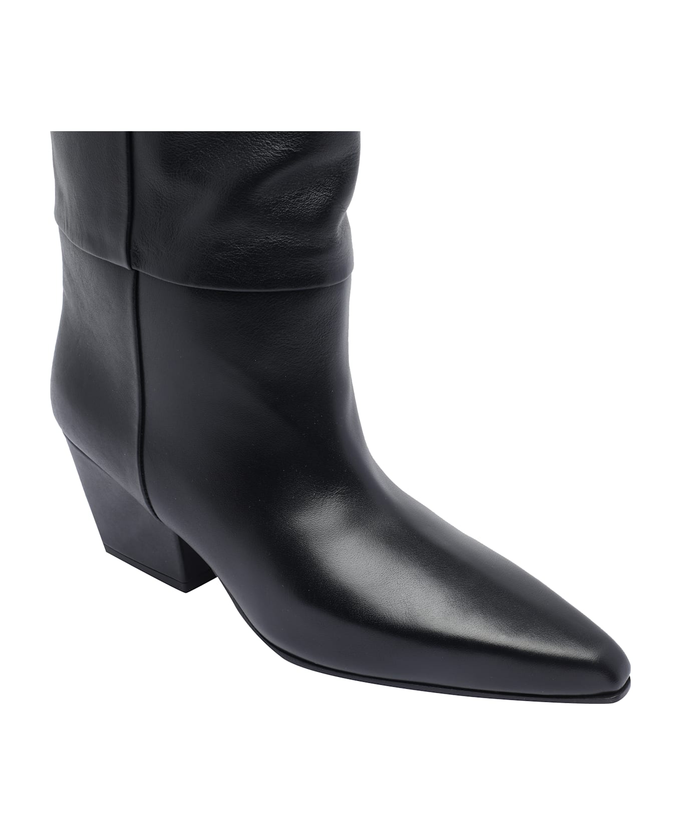 Paris Texas Jane Pump Boots - Black