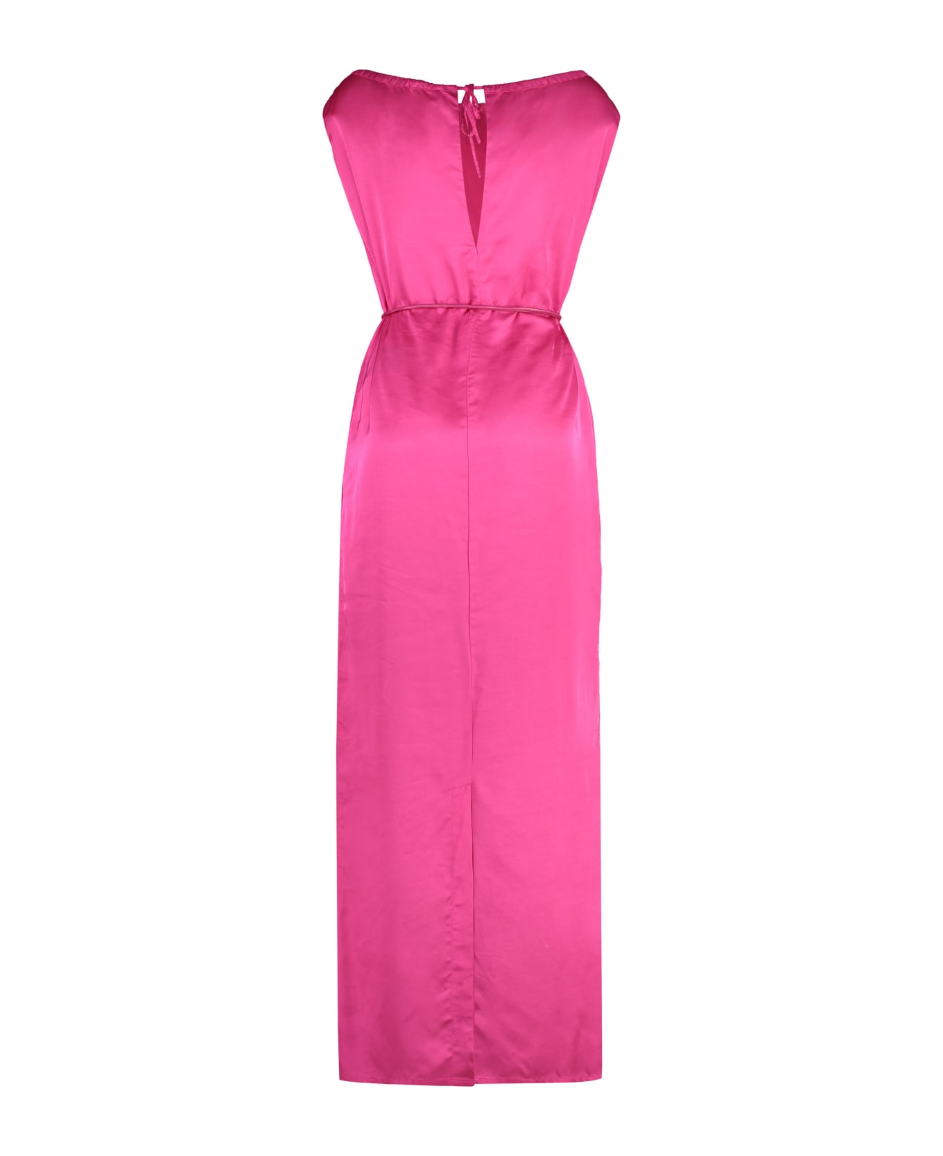 Yves Salomon Viscose Dress - Fuchsia