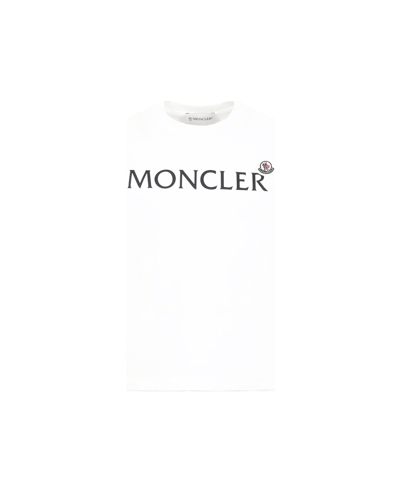 Moncler Enfant Printed T-shirt - White
