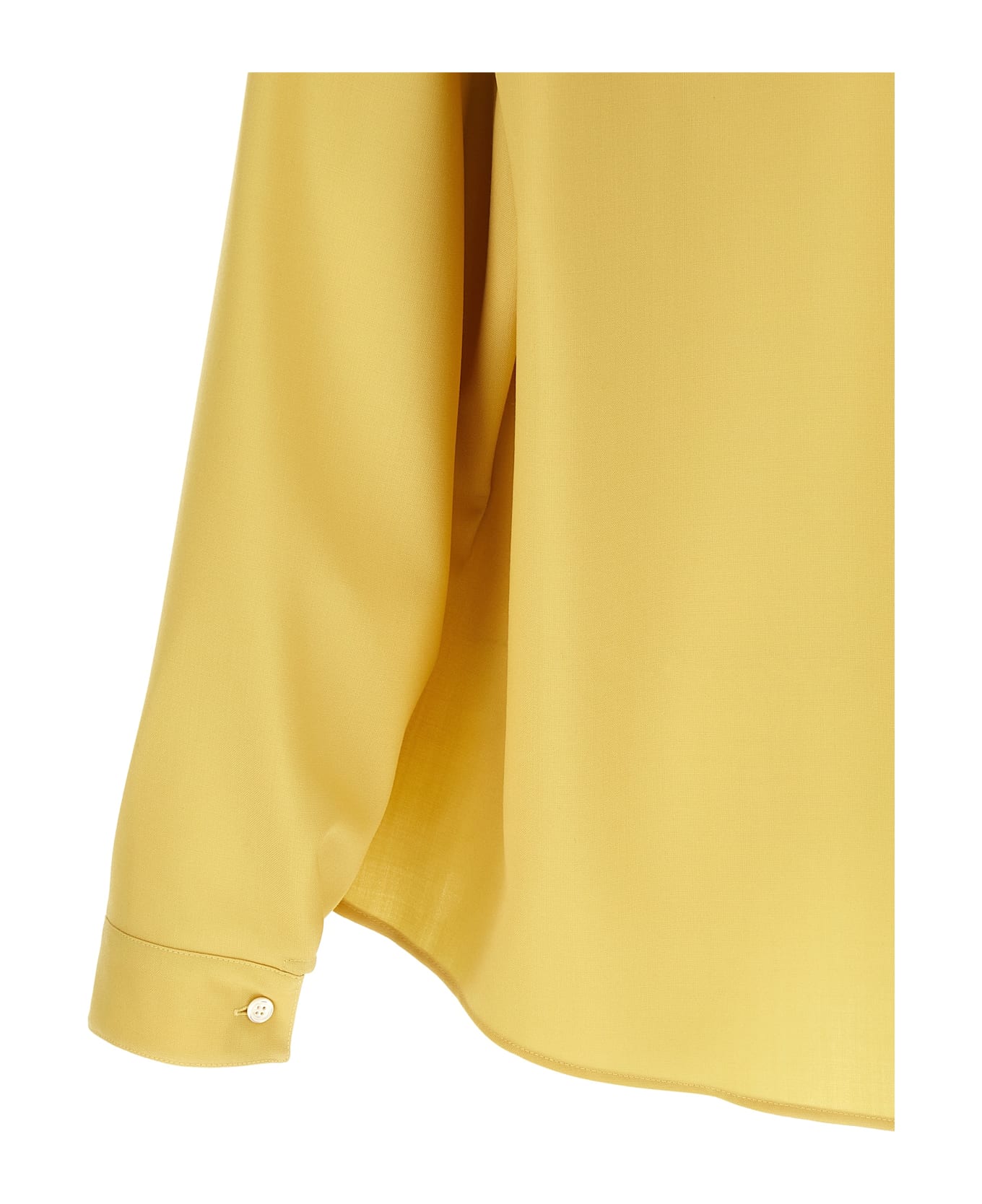 Marni 'tropical Wool' Shirt - Yellow