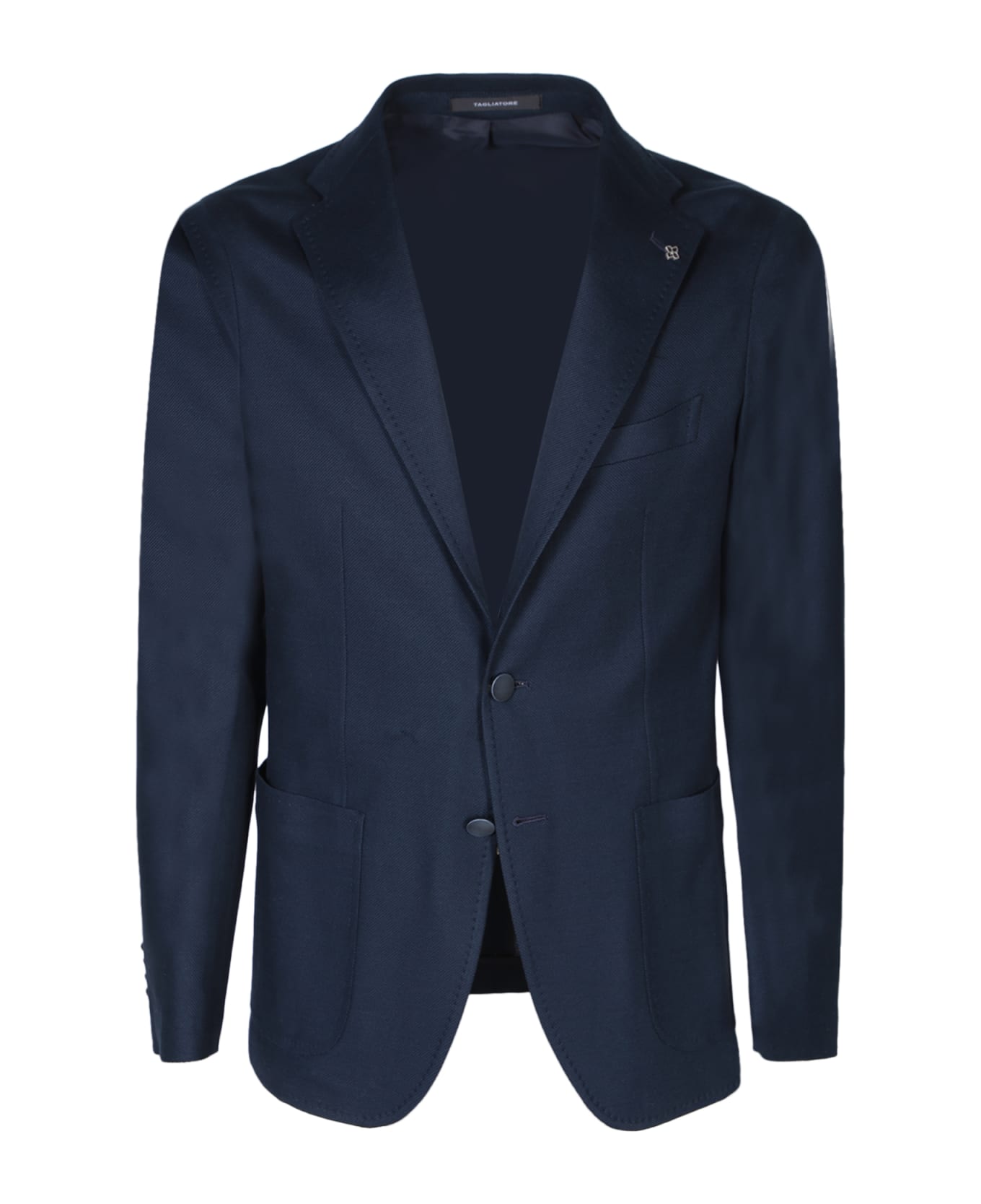 Tagliatore Single-breasted Blue Jacket - Blu scuro