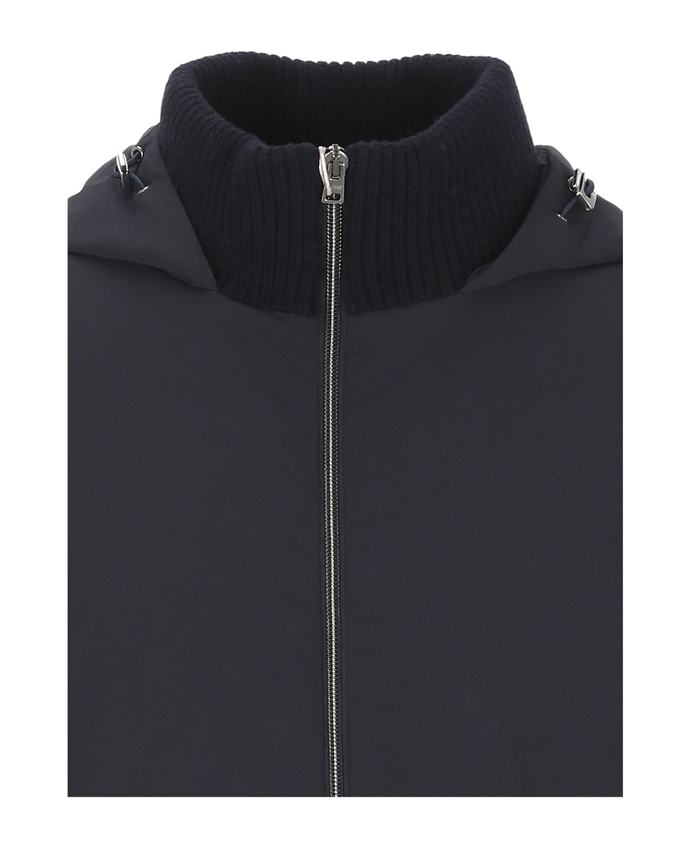 Herno Virgin Wool Jacket - Blue