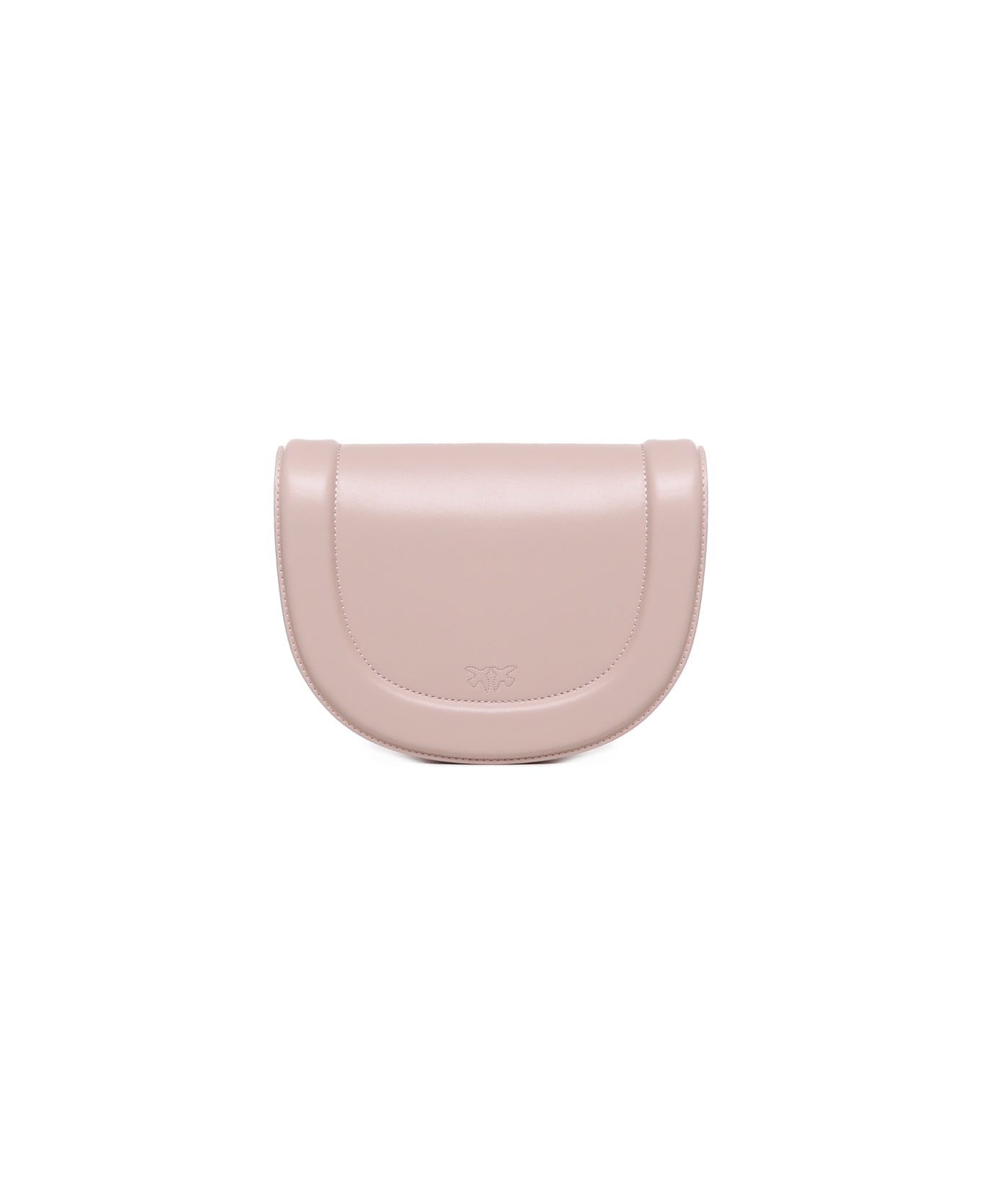 Pinko Love Bag Click Round Leather Bag - Pink トートバッグ