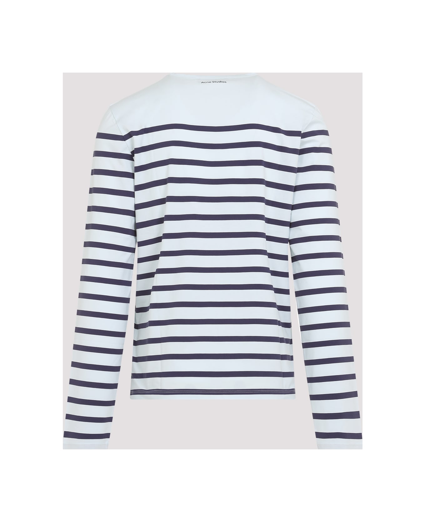 Acne Studios Ls T-shirt - Aav Pale Blue