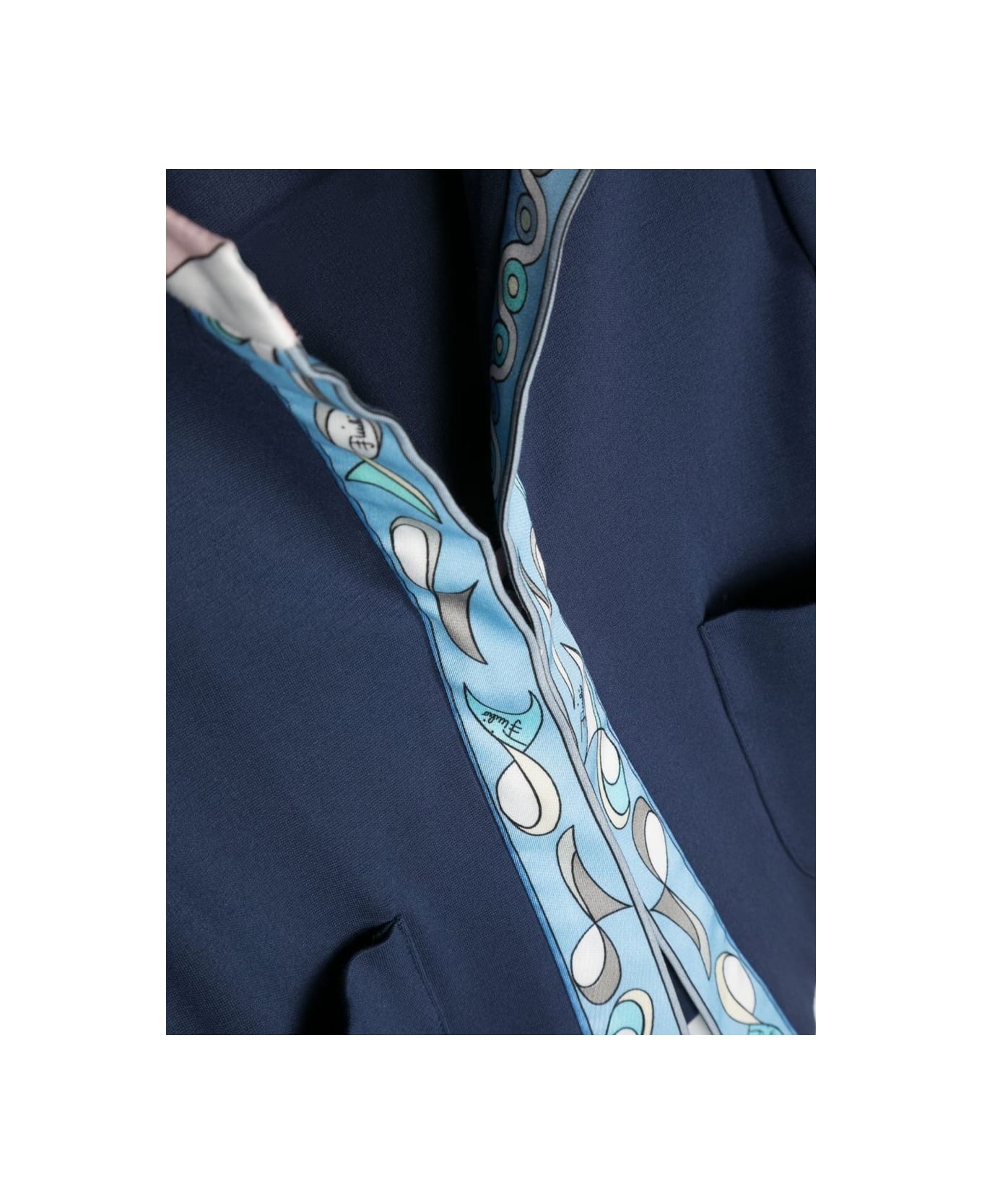 Pucci Knitted Jacket - BLUE